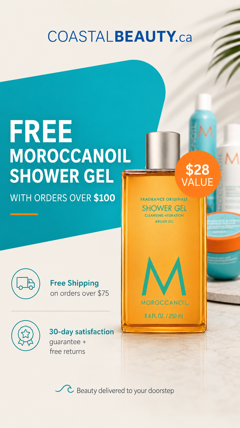 Coastal Beauty Facebook ad