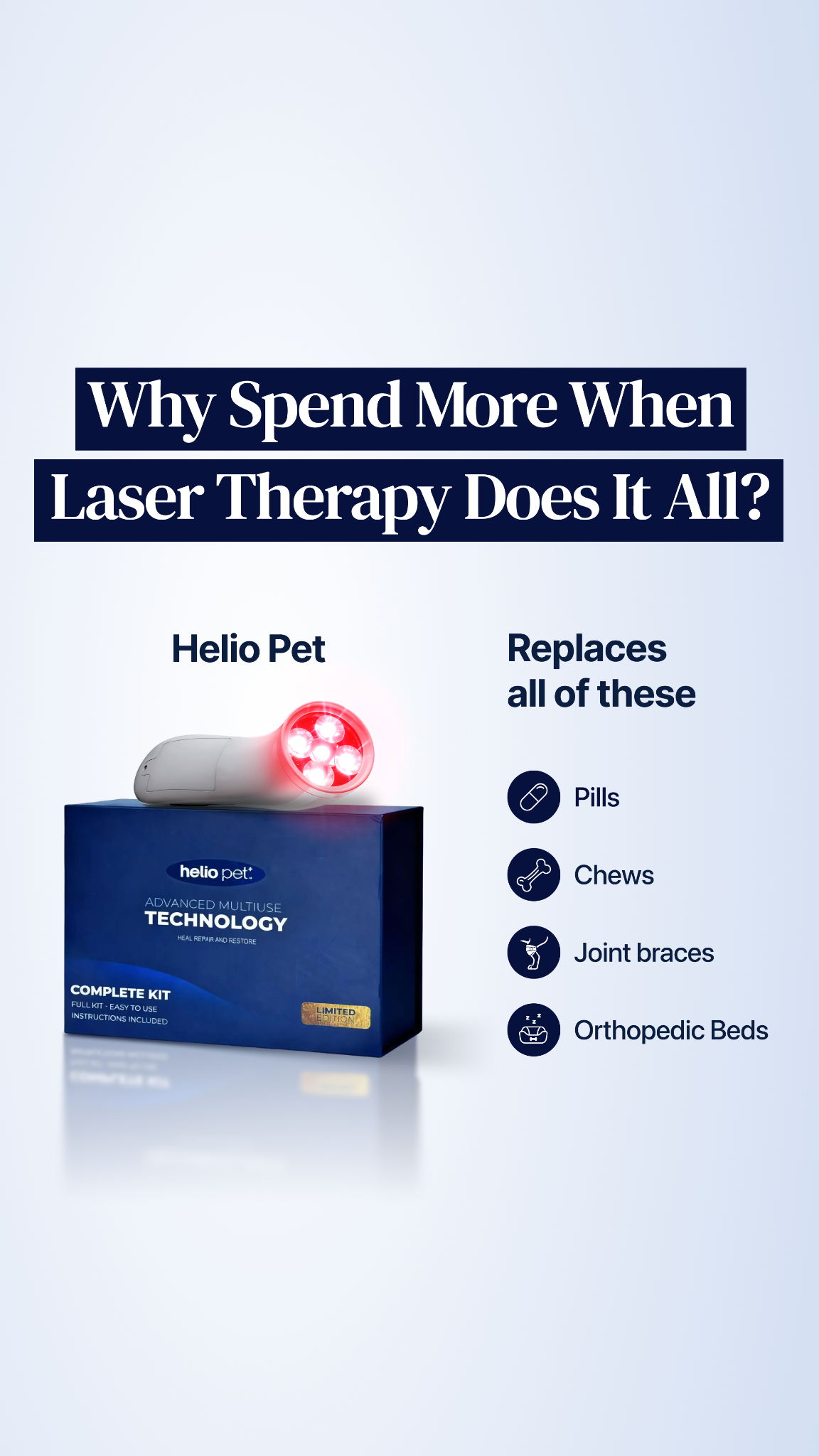 Helio Pet Facebook ad