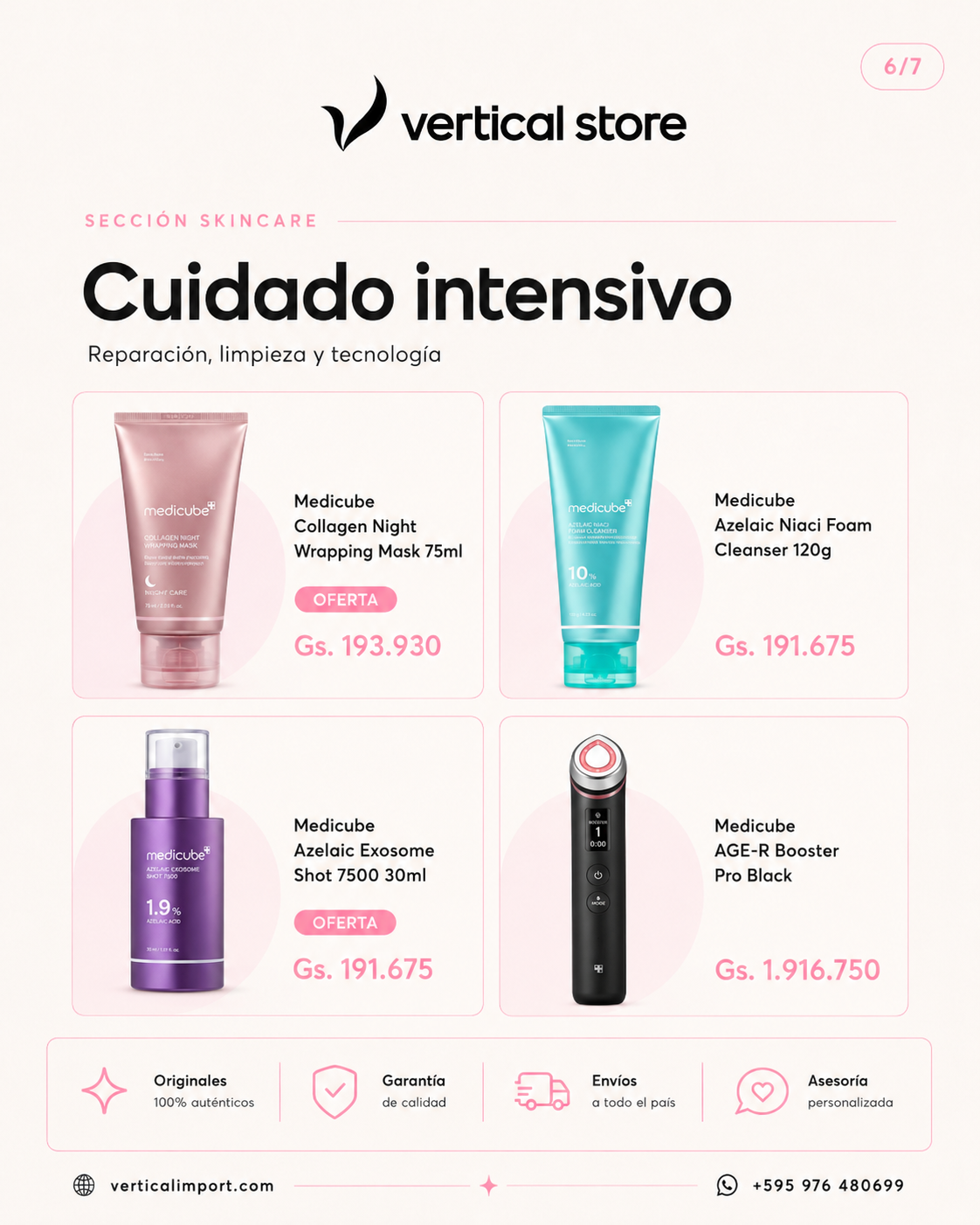Vertical Store Facebook ad