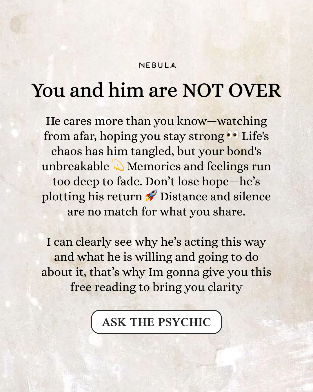 Your Relationship Advisor Facebook ad