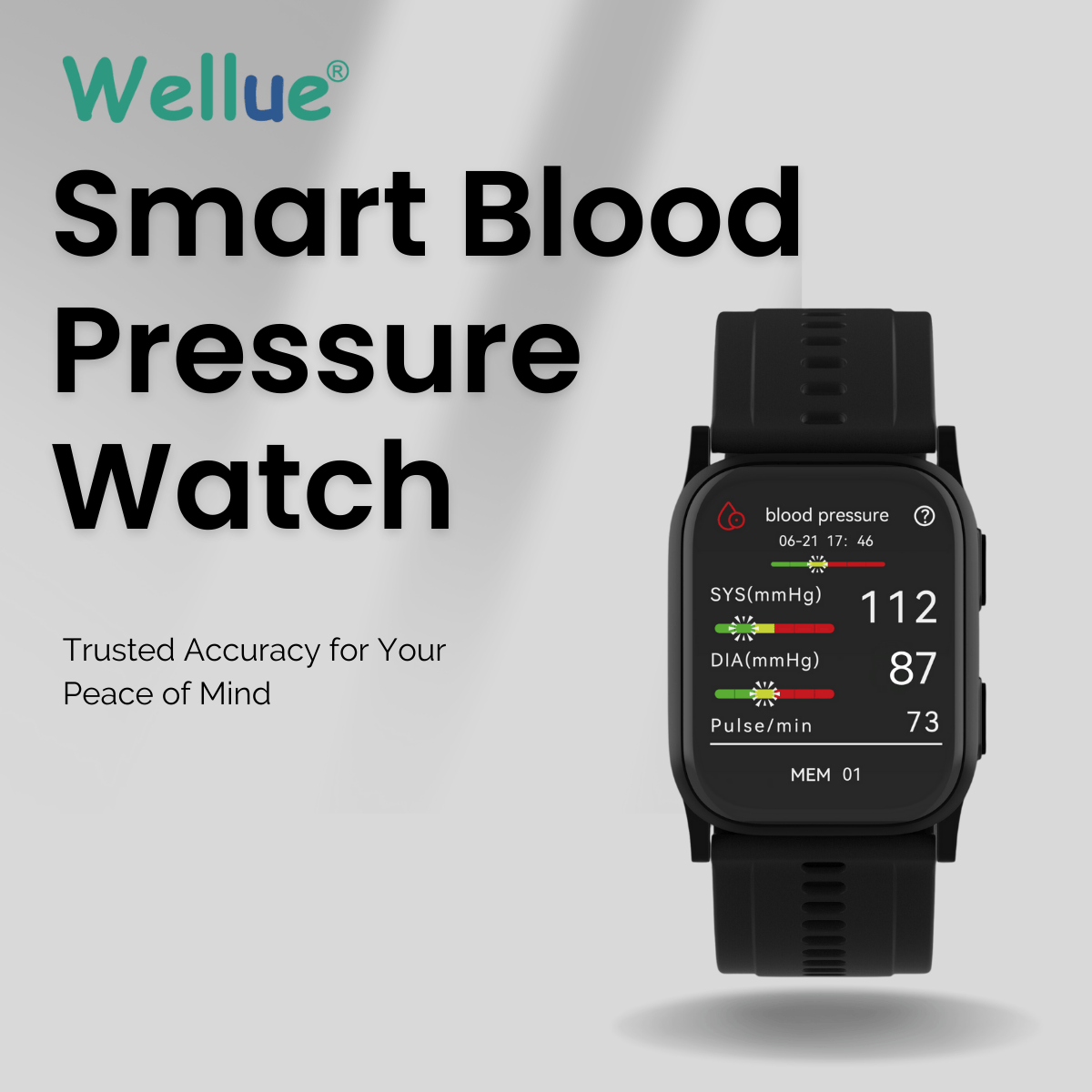 getwellue.com Facebook ad: Accurate bp tracking with inflatable aircuff