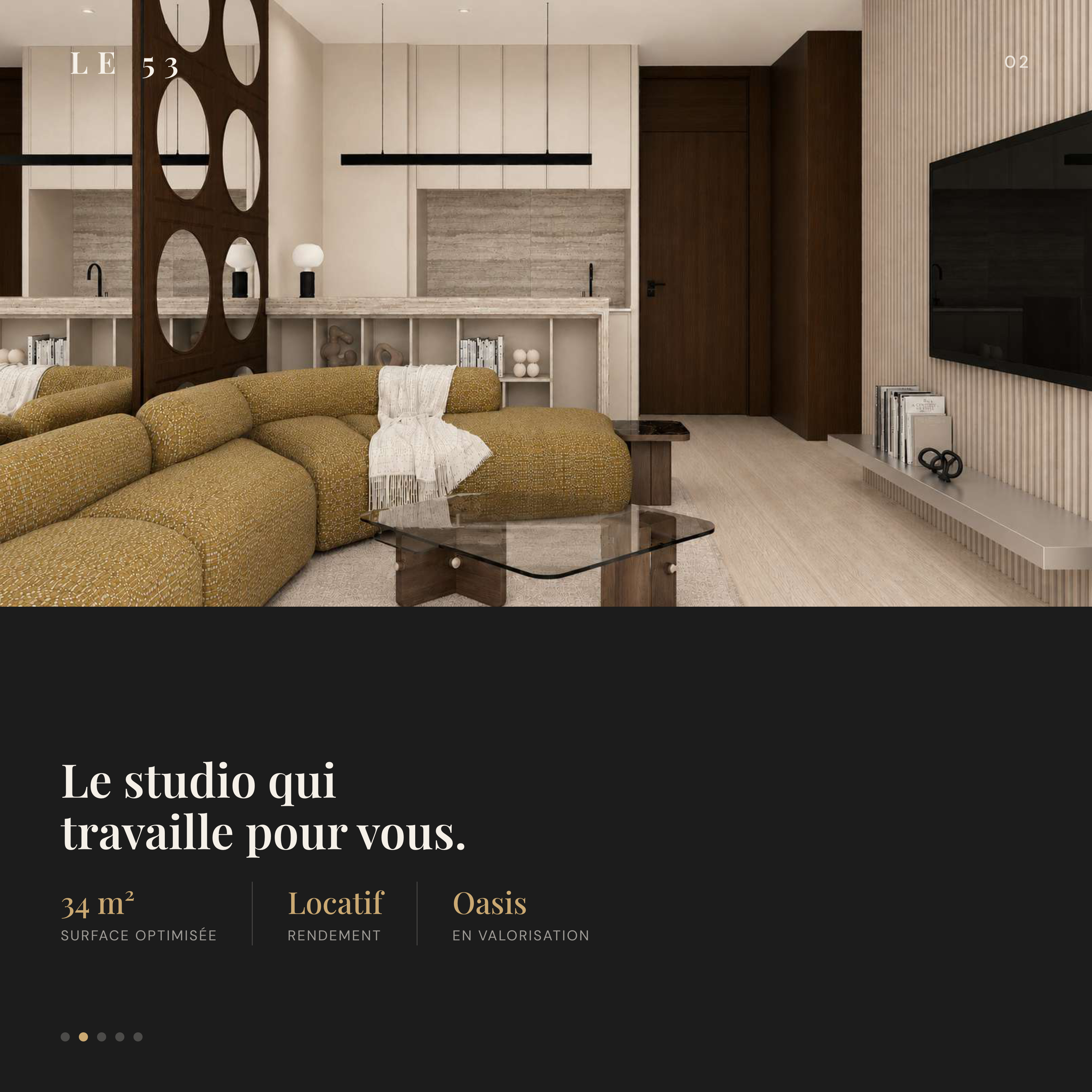 Propnex Immobilier Neuf Facebook ad: Le 53, Quartier Oasis, Casablanca.