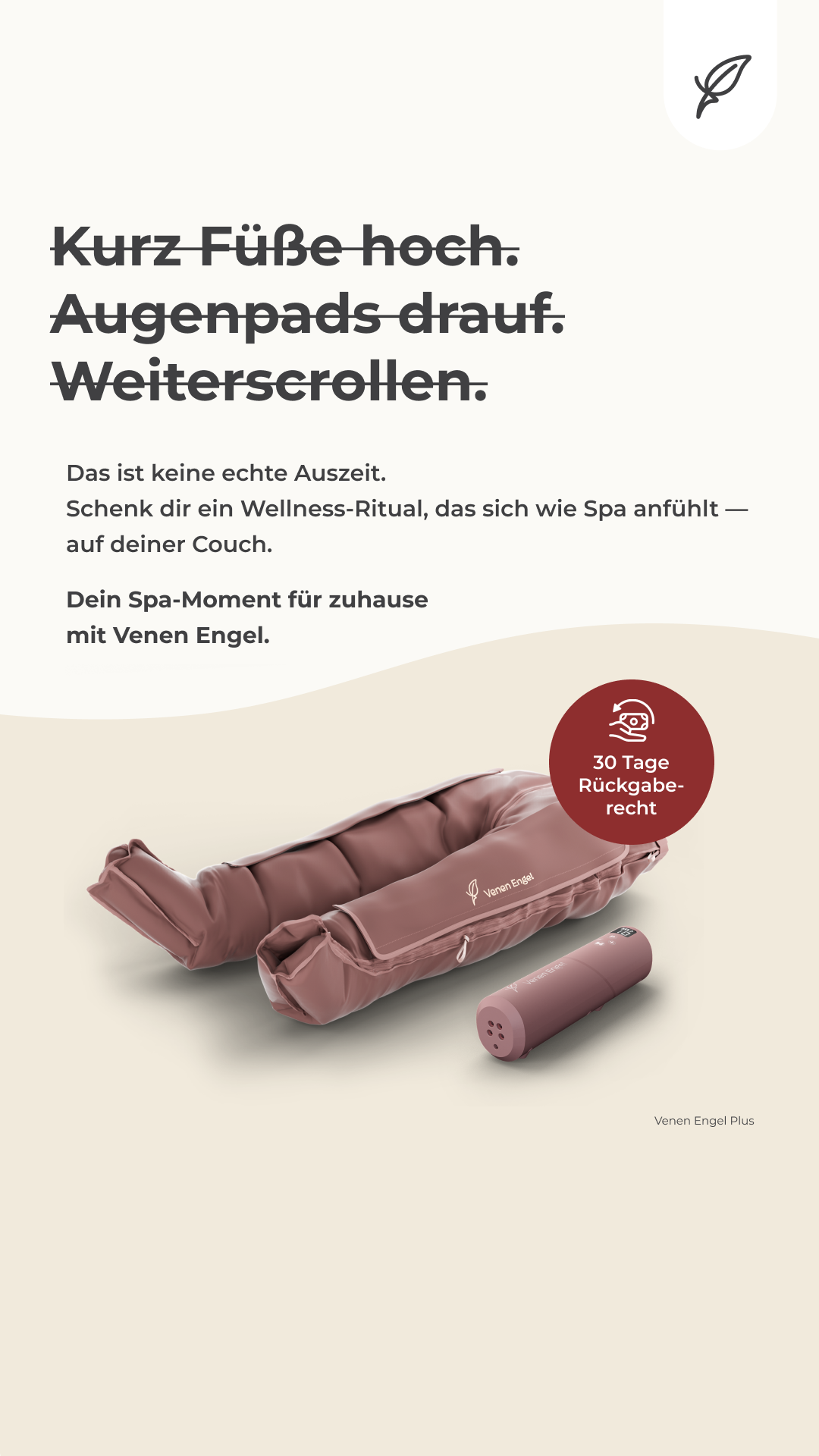 Venen Engel Facebook ad