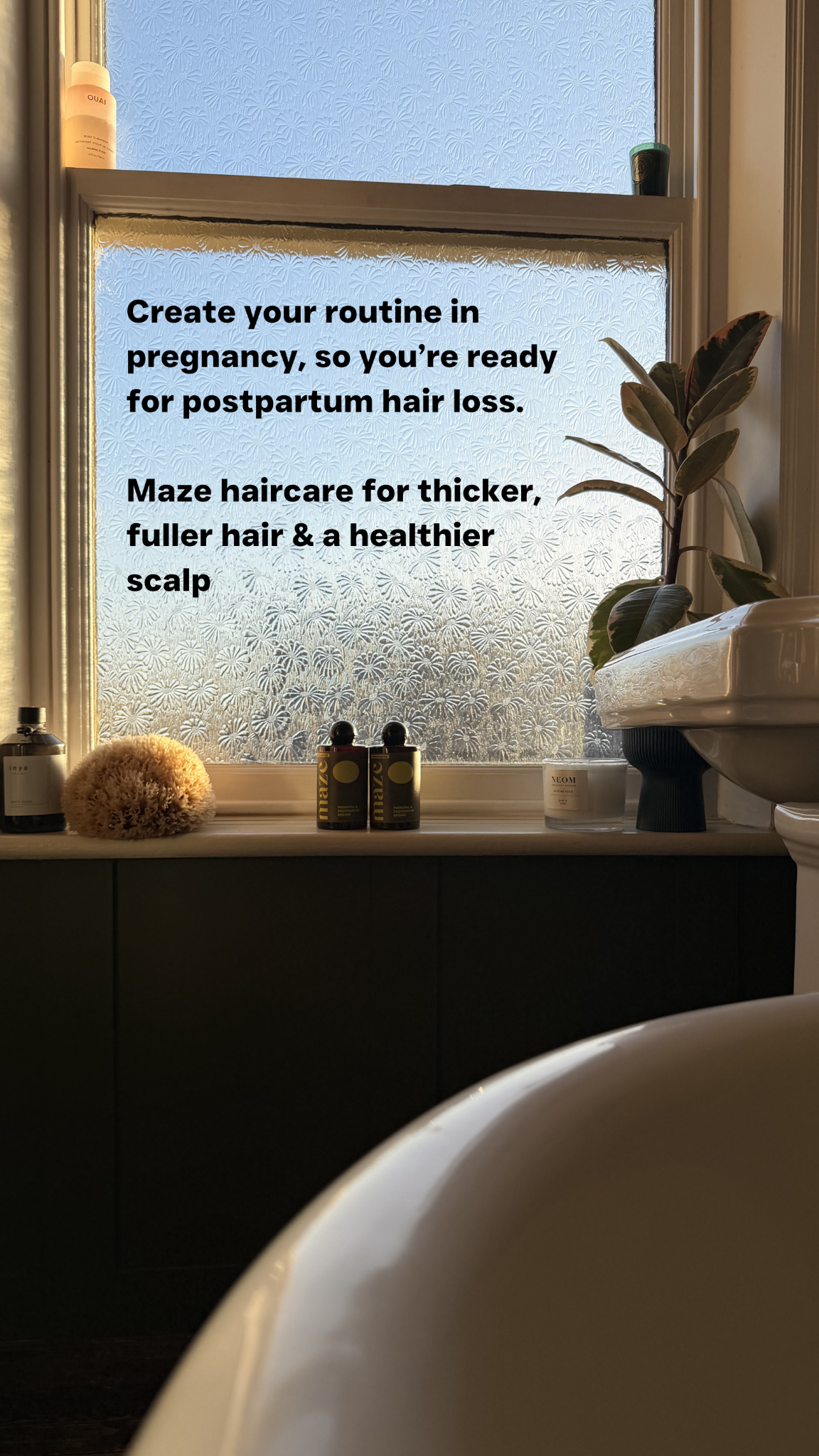 Maze Haircare Facebook ad