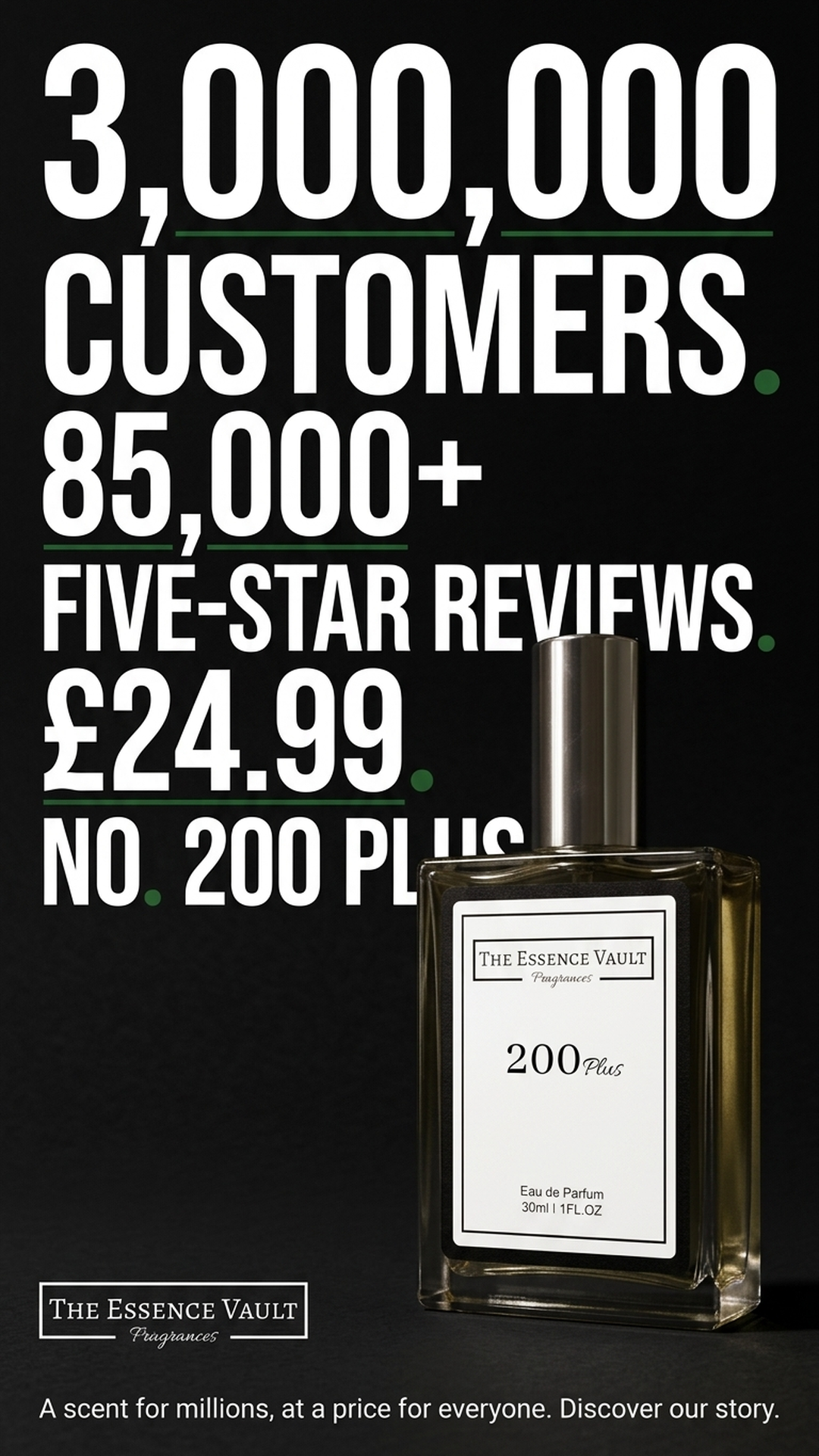 The Essence Vault Facebook ad