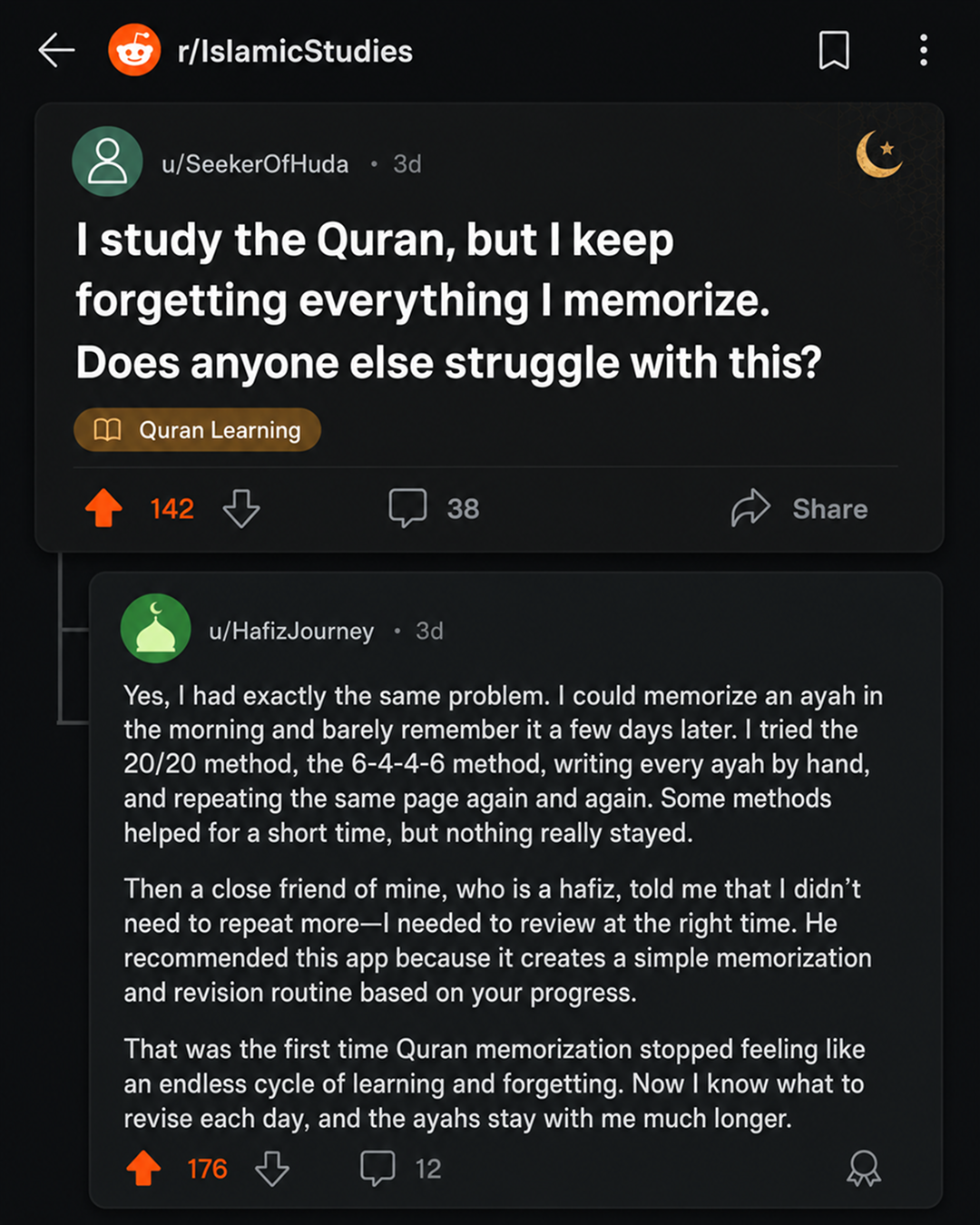 Imam Advice Daily Facebook ad