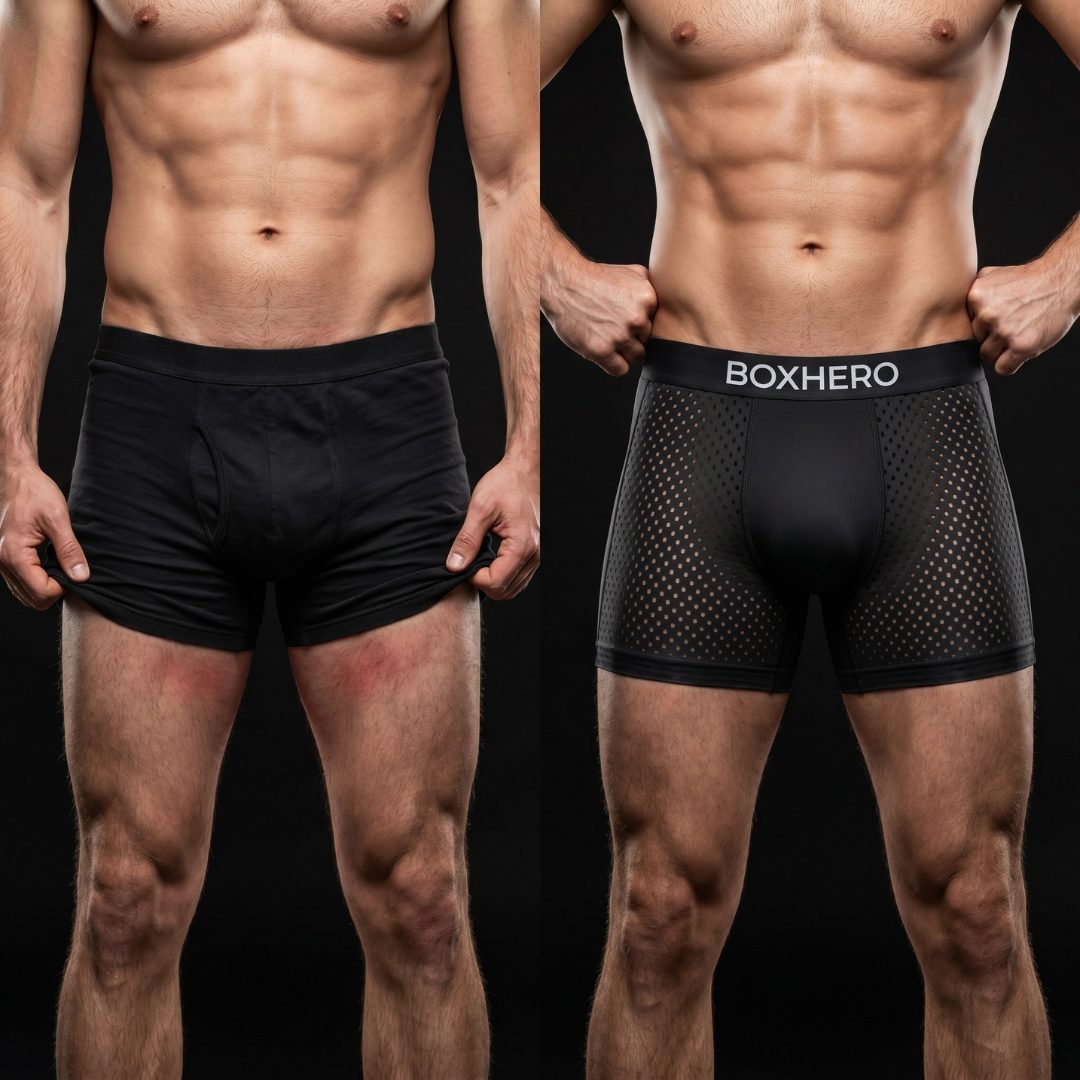 Tested by men Facebook ad