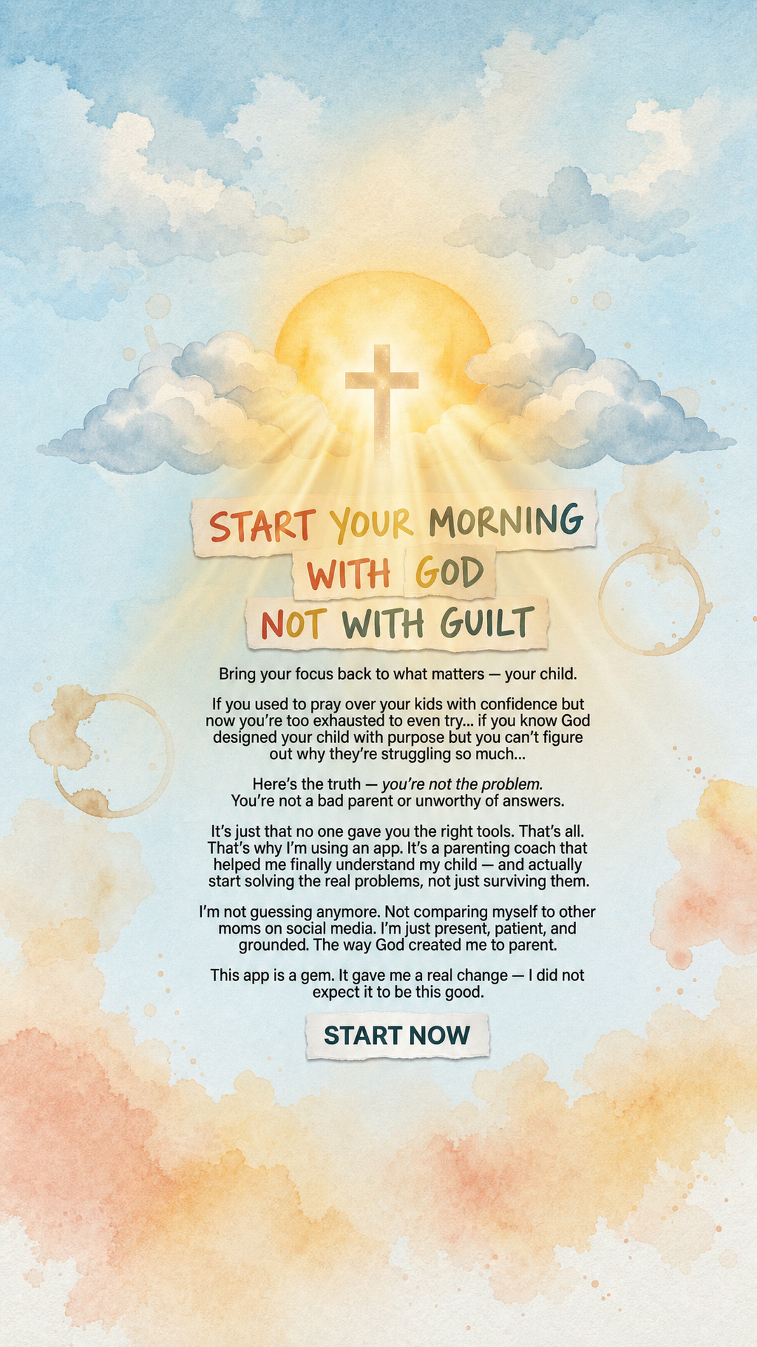 Kidology - Raising with faith Facebook ad