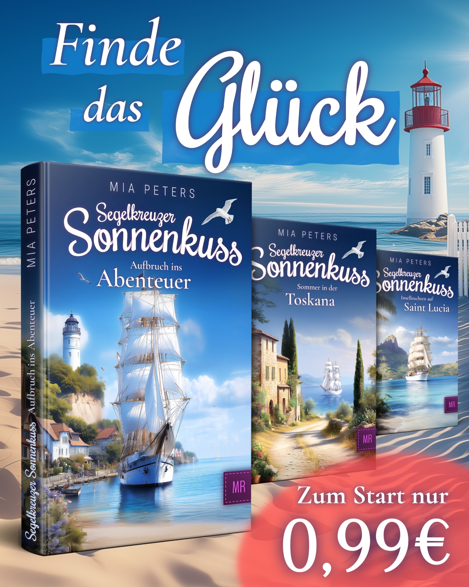 Mia Peters Facebook ad: Mega-Bestseller jetzt nur 0,99 €