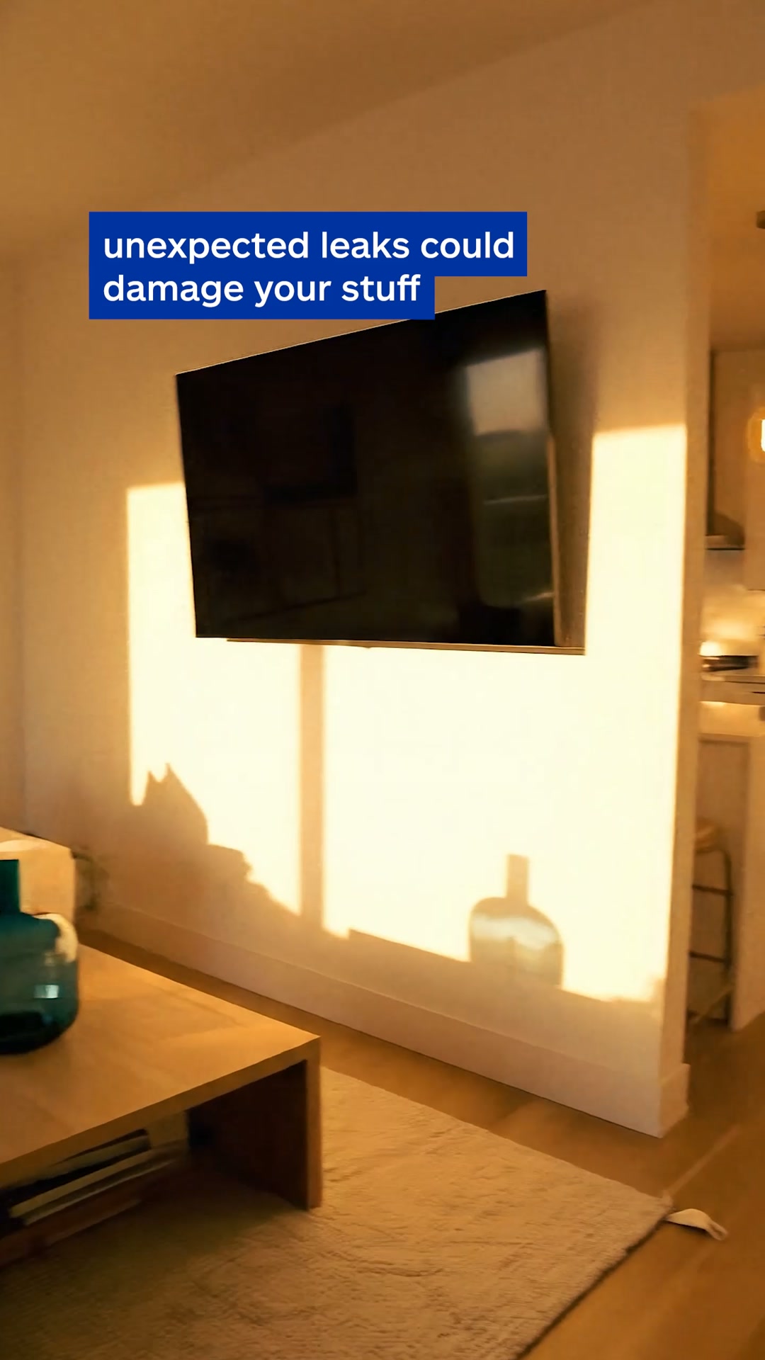 Allstate Facebook ad: Get a renters insurance quote today.