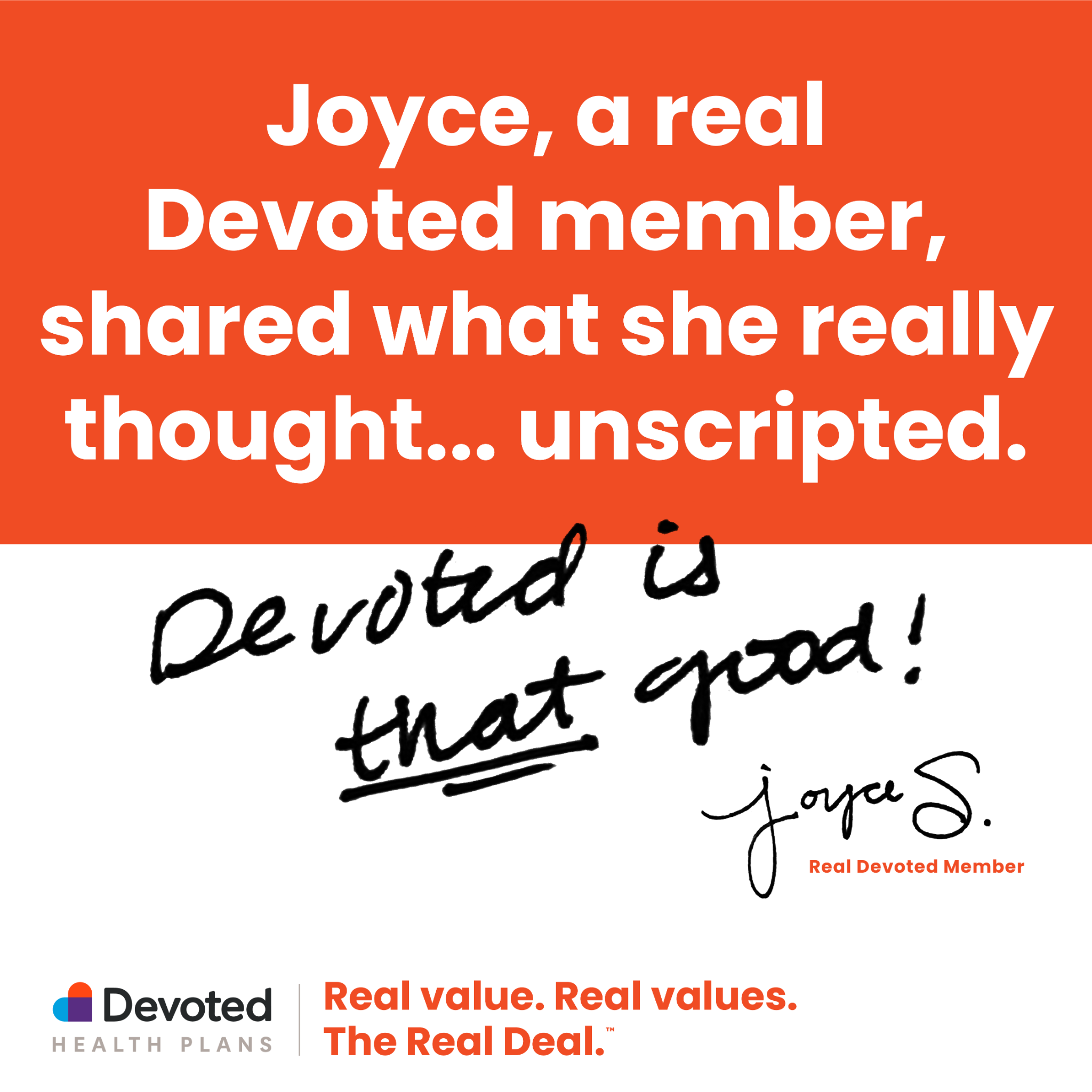 Devoted Health Facebook ad