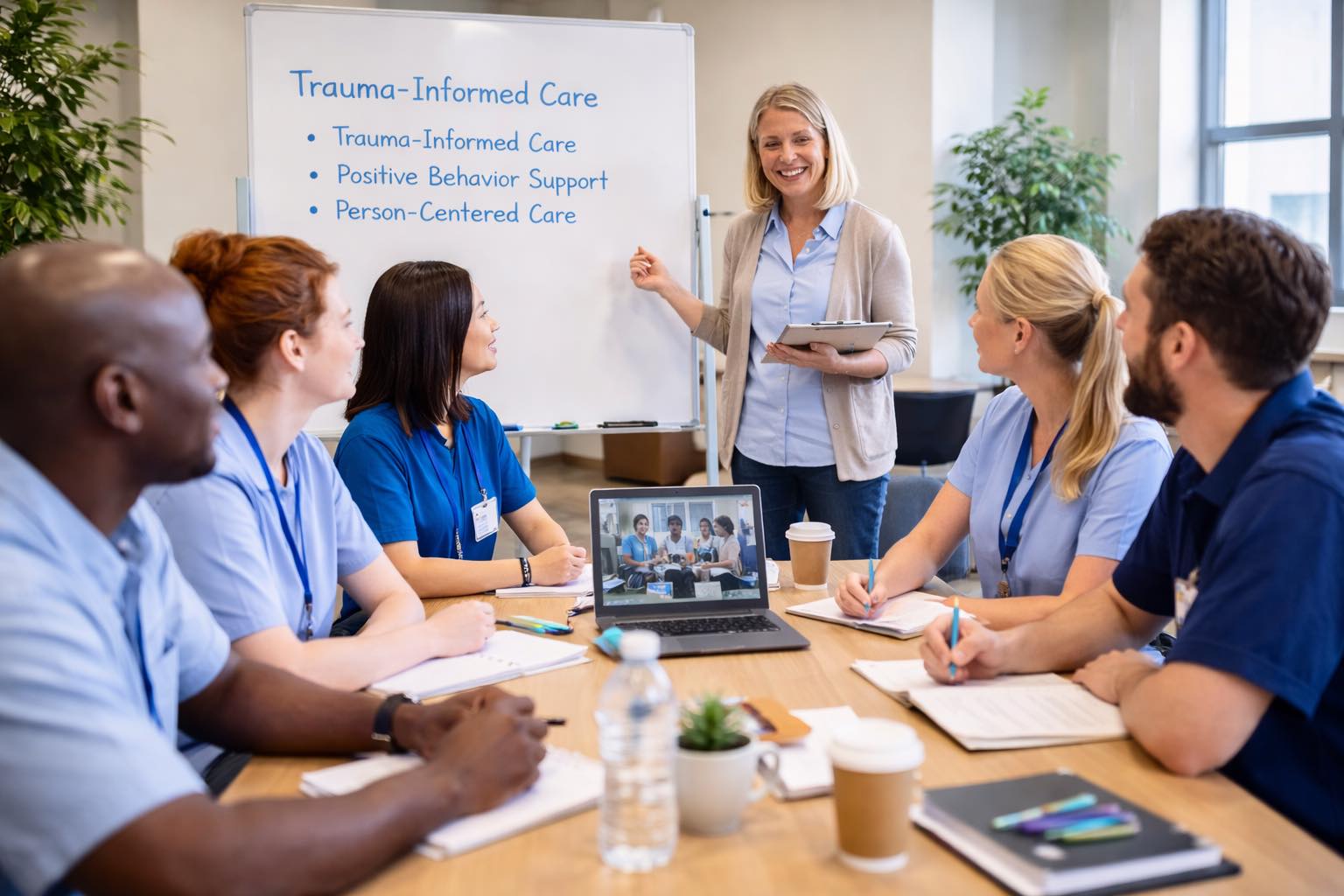 Little Blue Wren Services Facebook ad: Good, registered disability services don’t just happen.