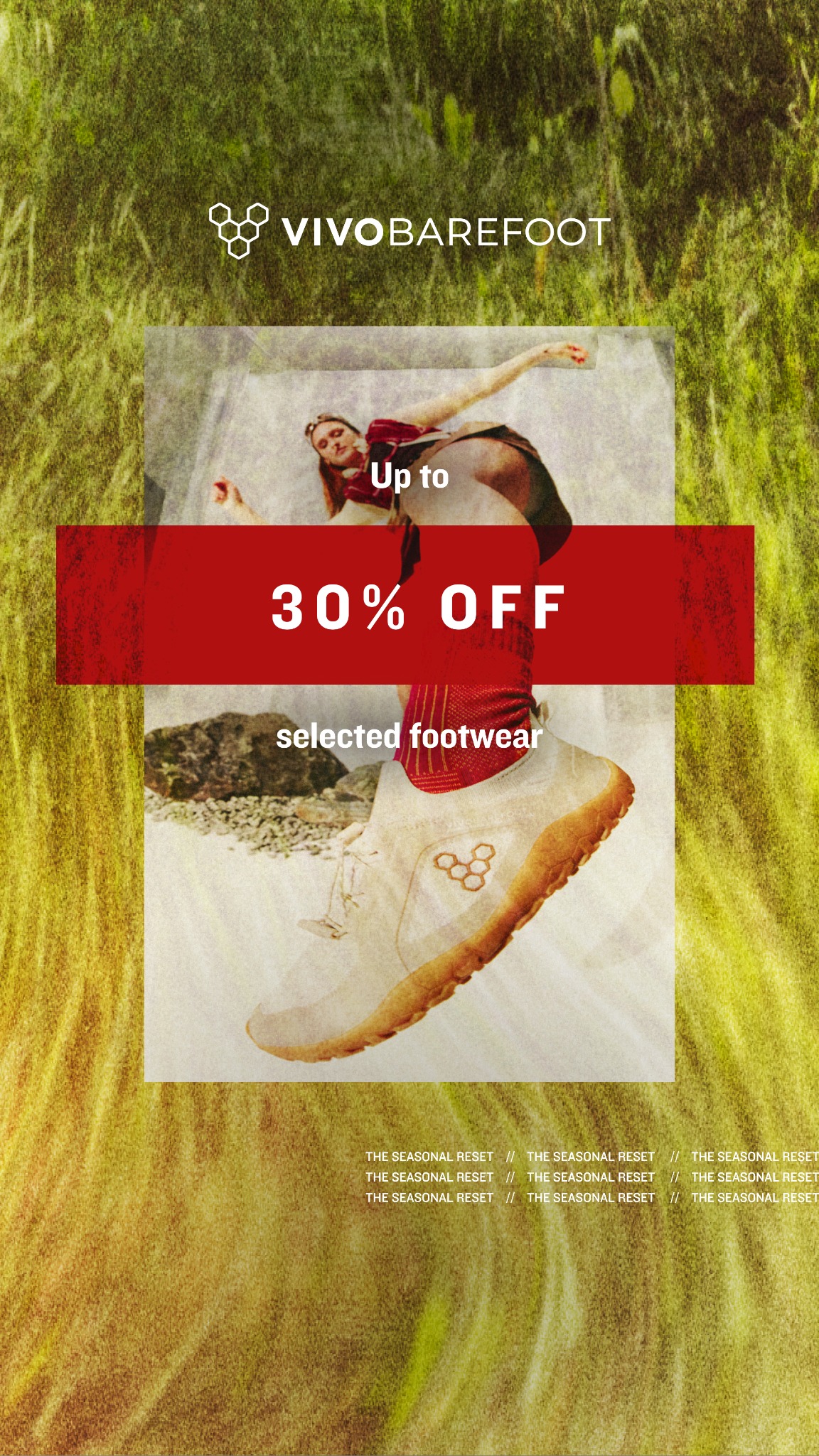 Vivobarefoot Facebook ad