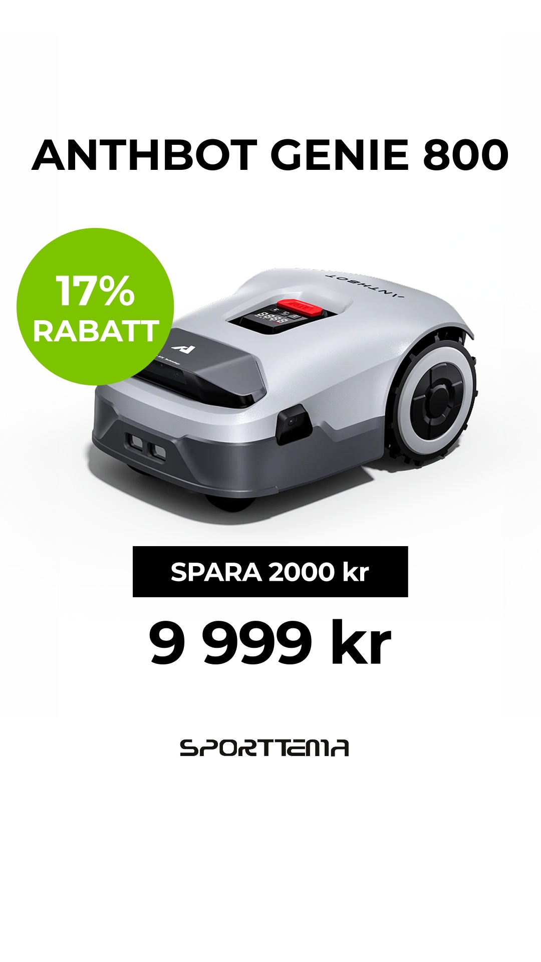 Sporttema Facebook ad from Jul 26, 2026