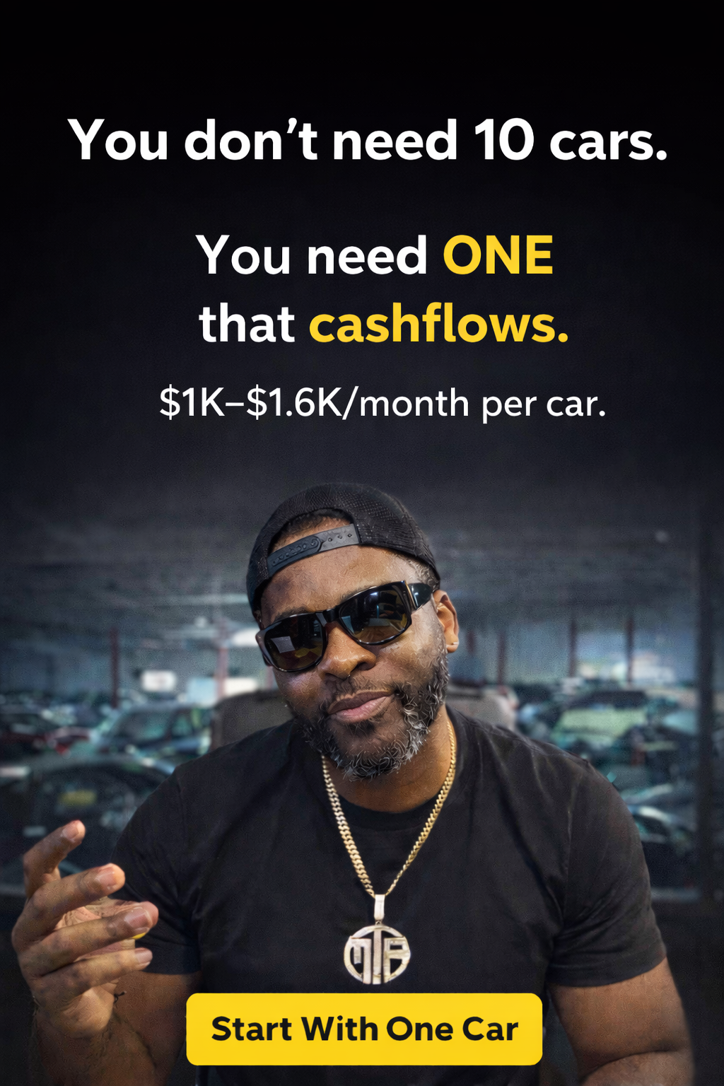 MTB Car Rental Academy Facebook ad: Build a Boring $5K/Month Business