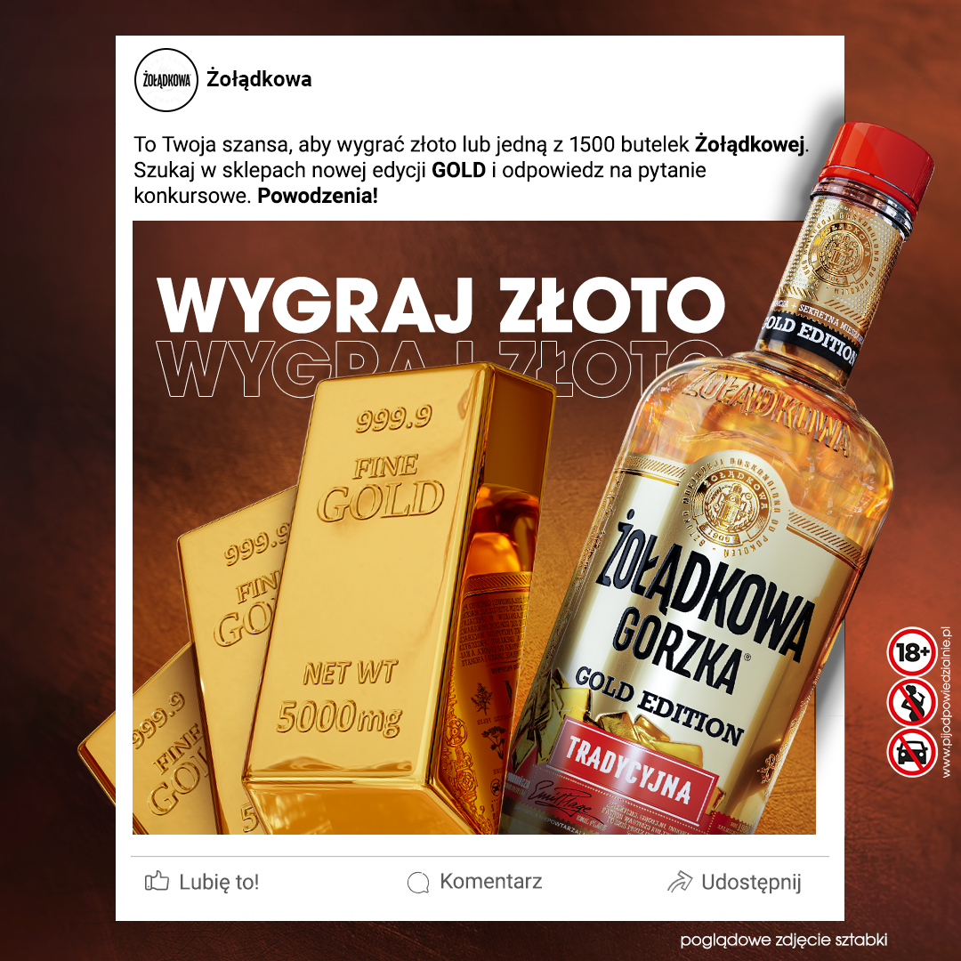 Żołądkowa Facebook ad from Jan 12, 2026