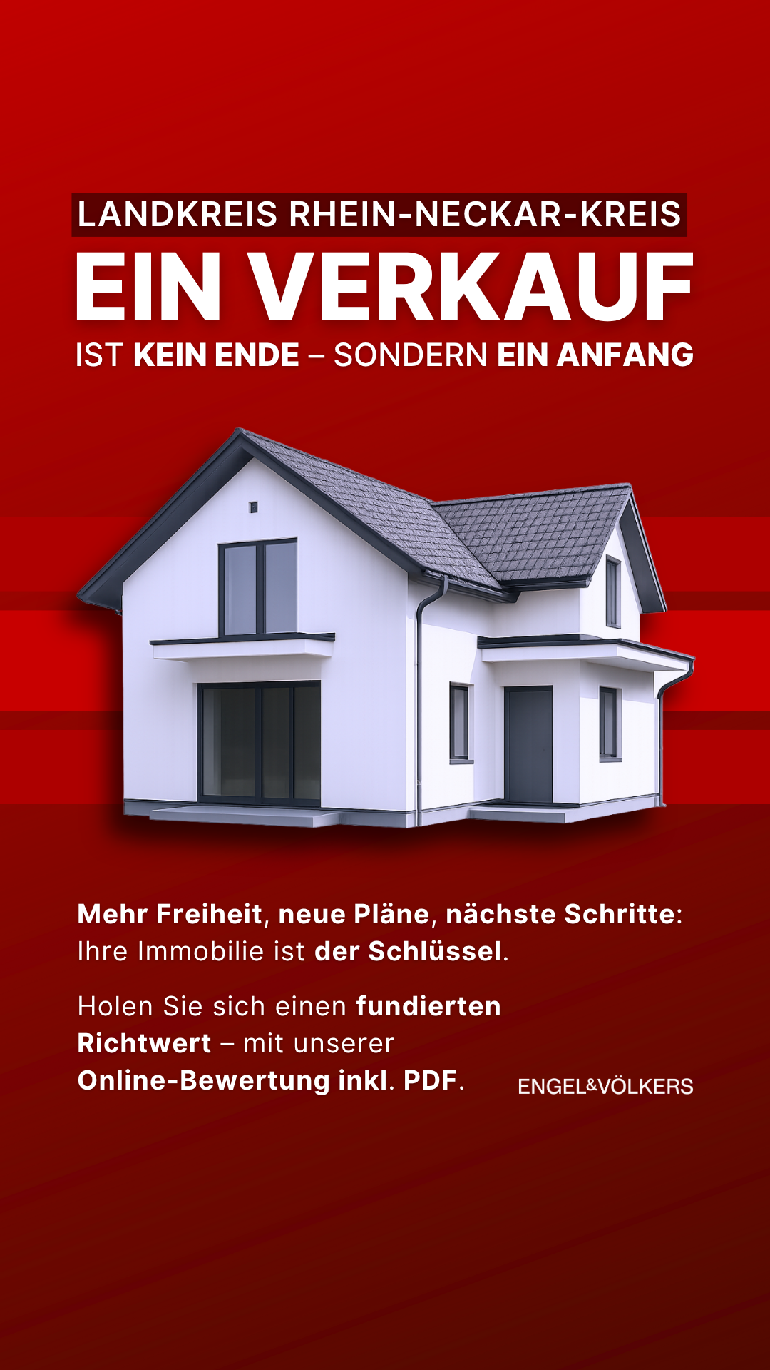 Engel & Völkers Weinheim Facebook ad from Jan 26, 2026