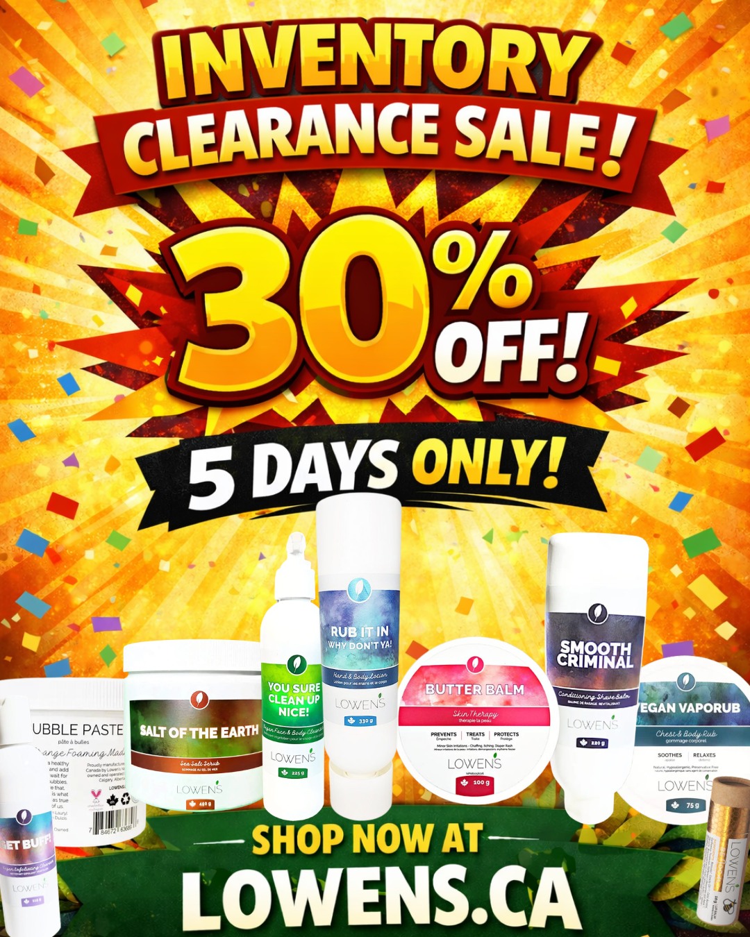 lowensskincare Facebook ad