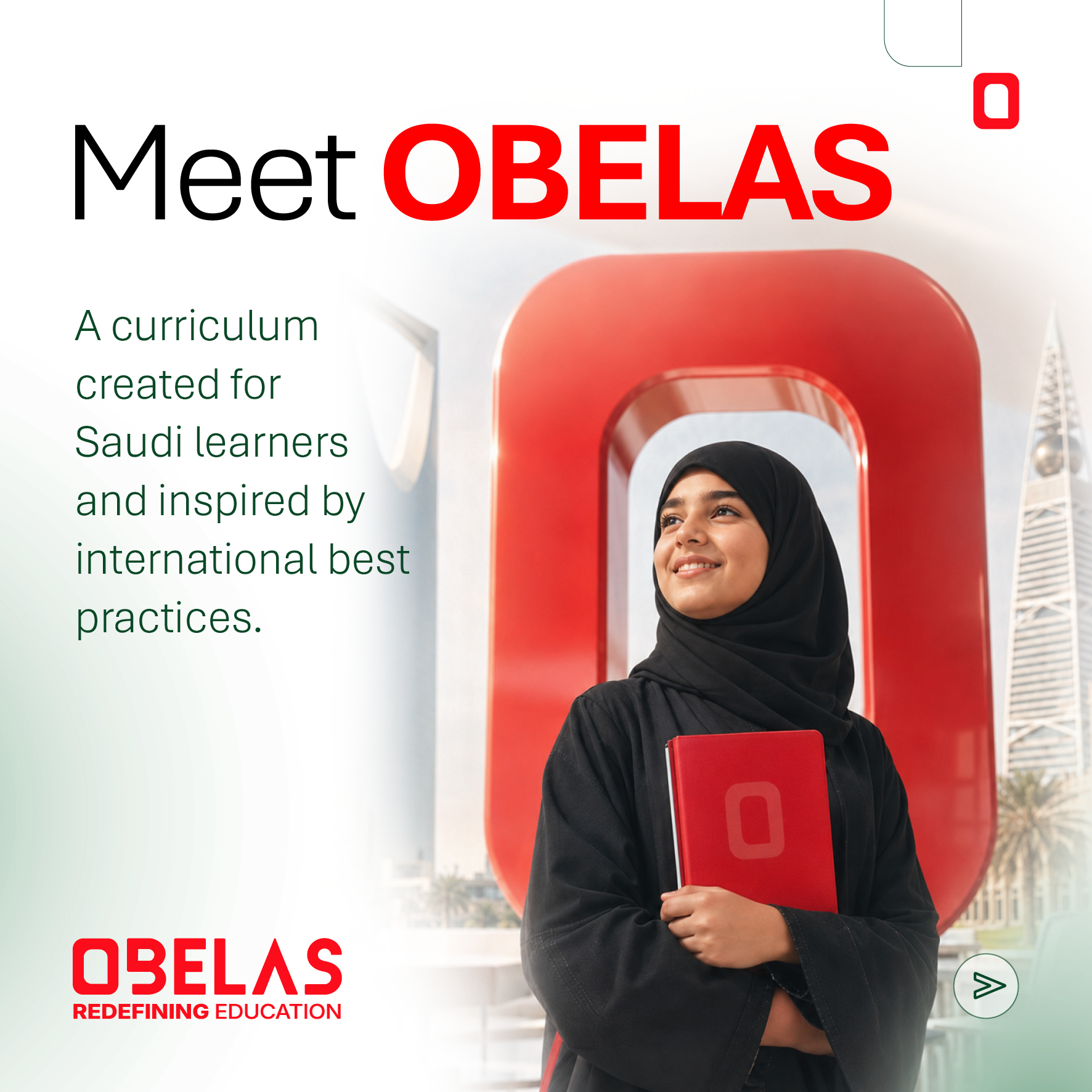 OBELAS Facebook ad: Education is evolving, and so are the classrooms…