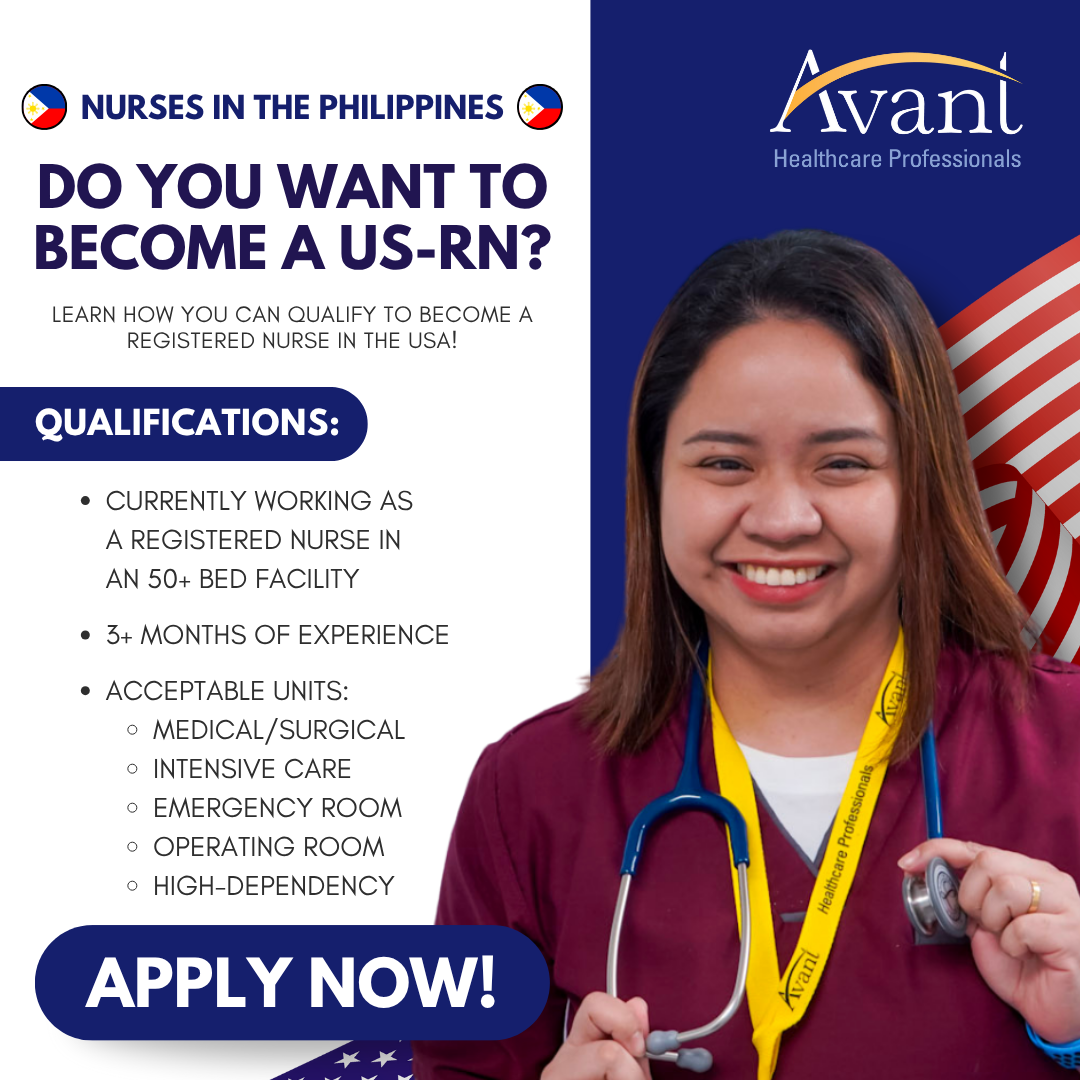 Avant Healthcare Professionals Facebook ad