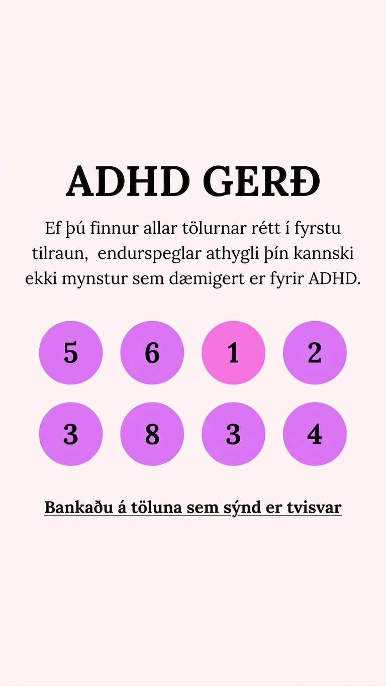 International Brain Test Facebook ad