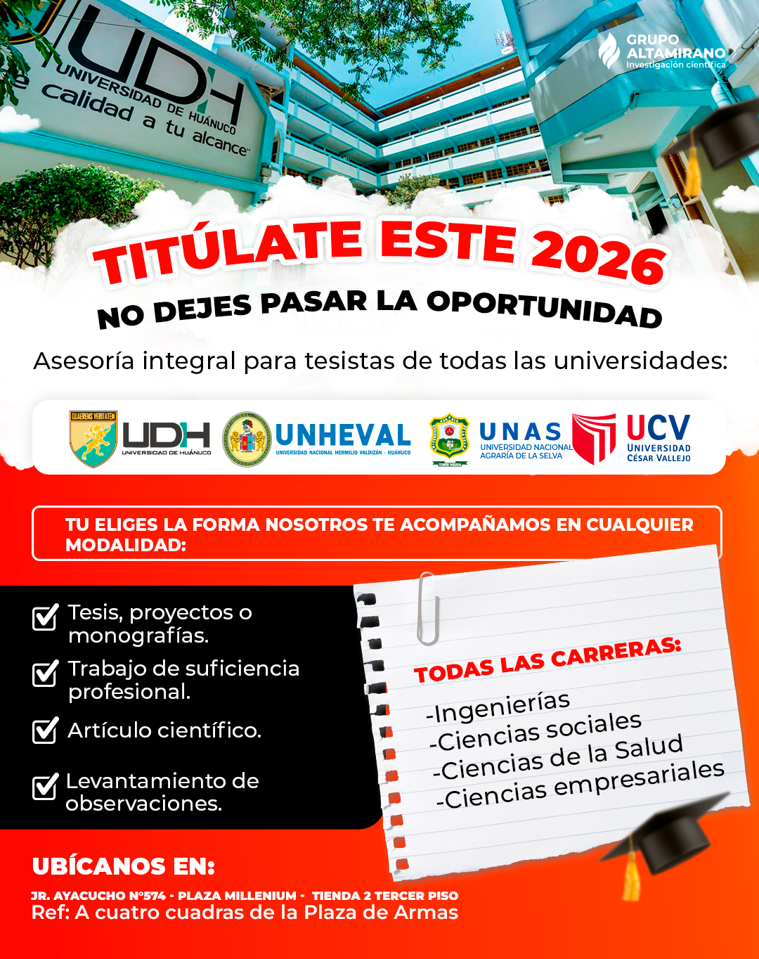 Grupo Altamirano Facebook ad