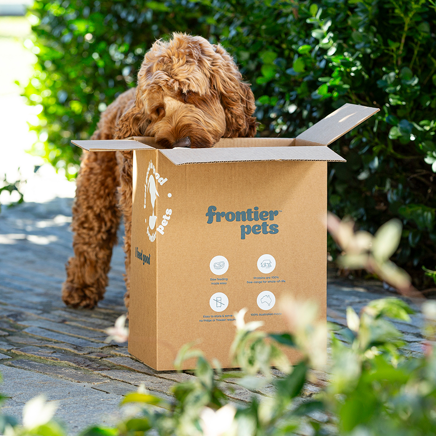Frontier Pets Pet Food Facebook ad