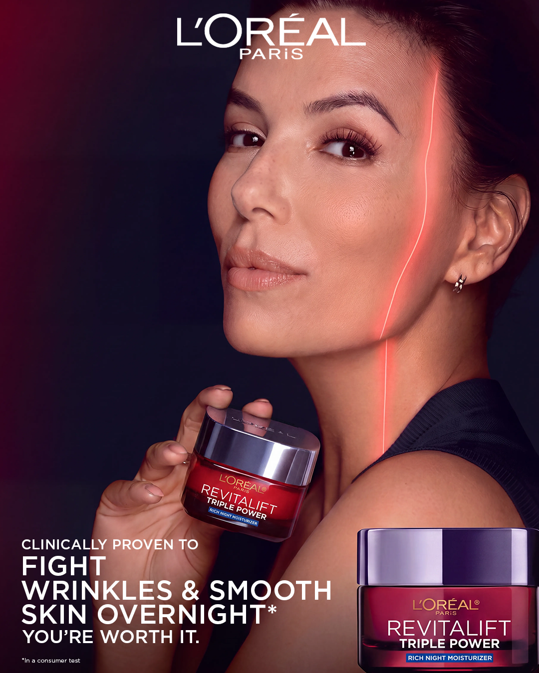 L'Oréal Paris Facebook ad
