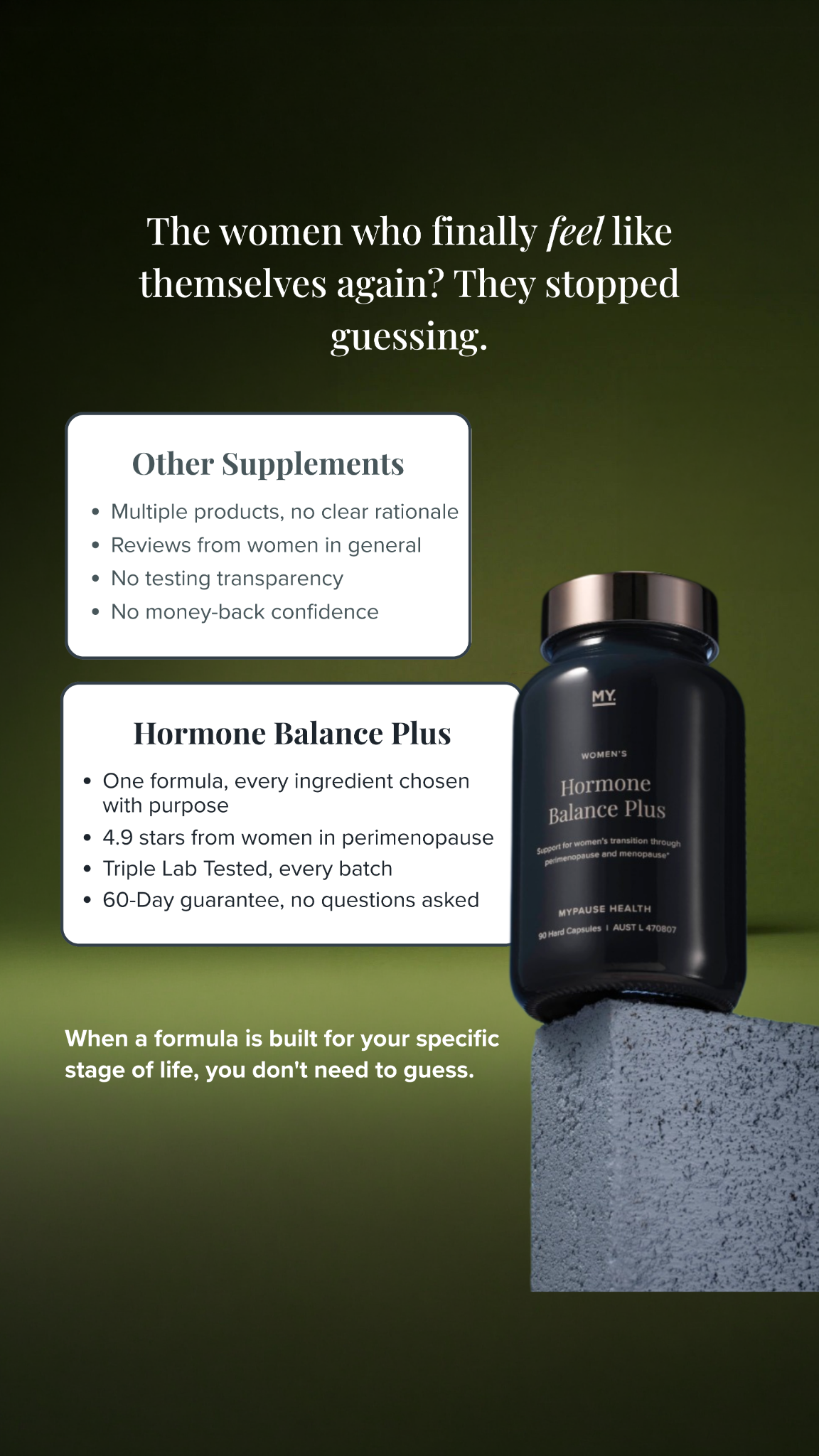 MyPause Health Facebook ad