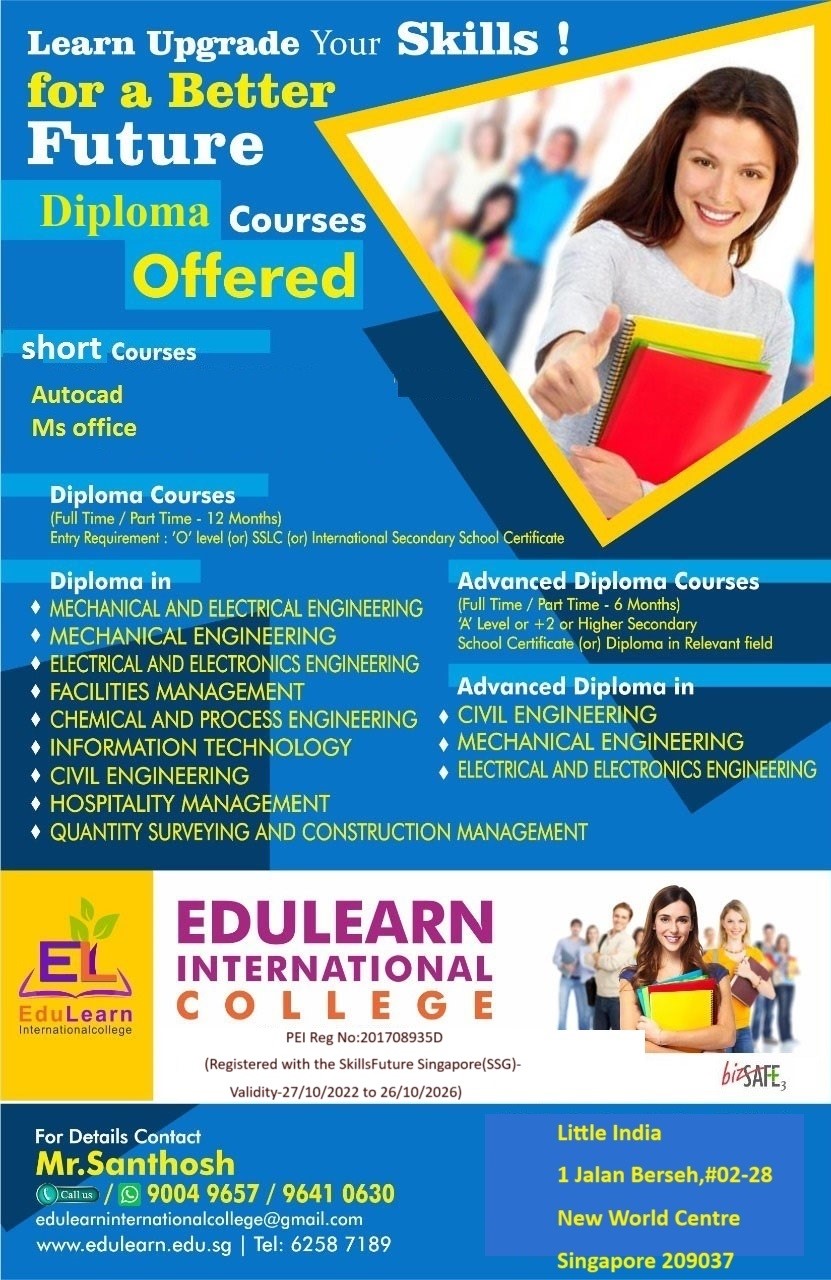 Edulearn International College Facebook ad