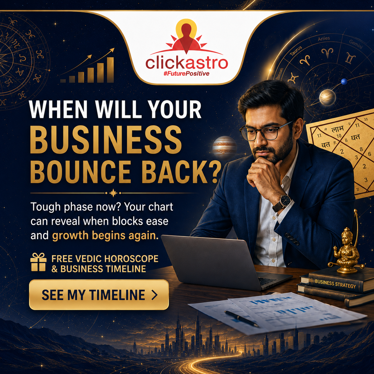 Clickastro Facebook ad