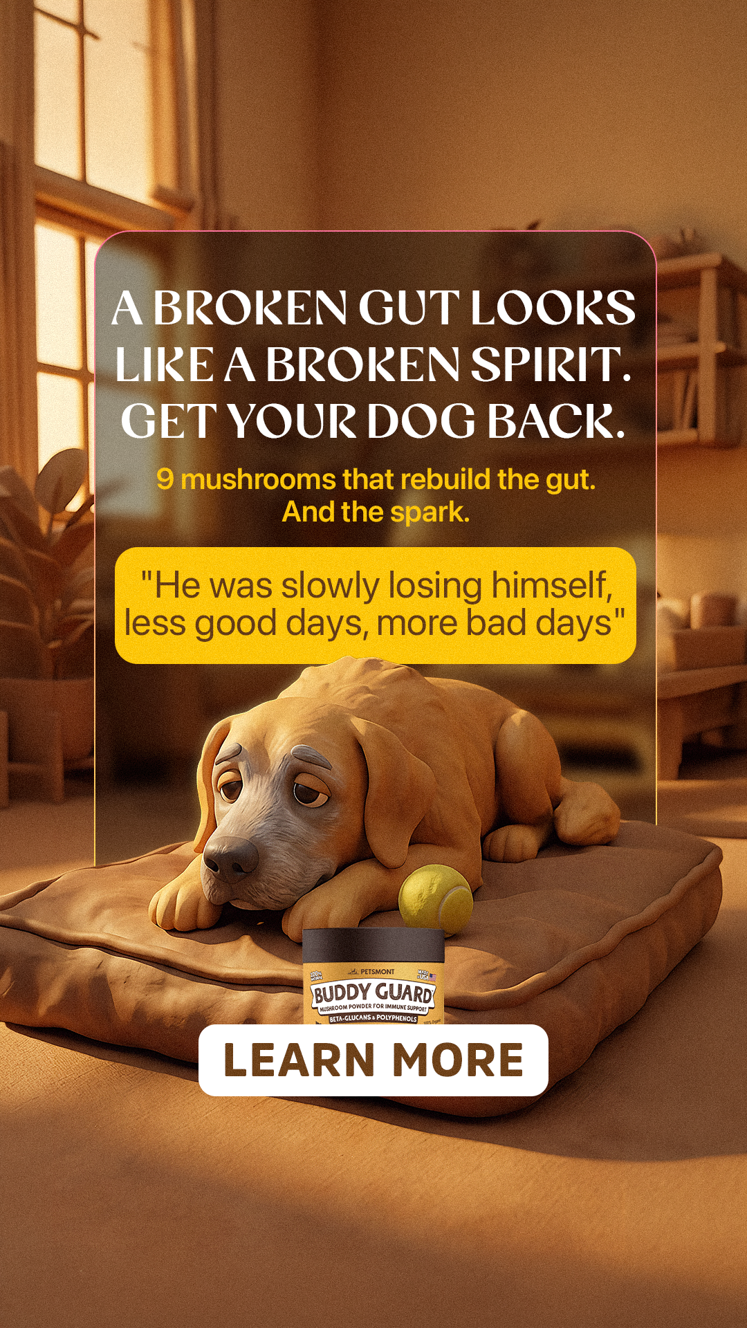 Well Pup Life Facebook ad