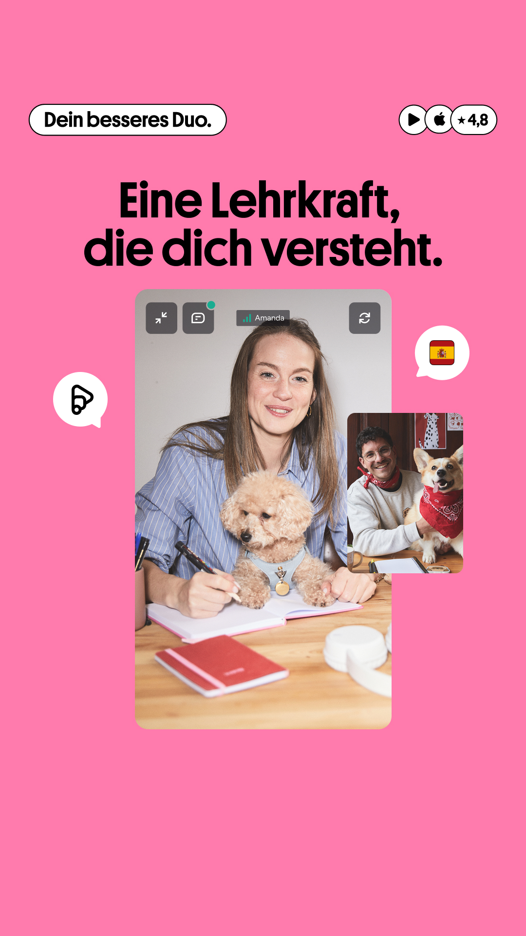 Preply Facebook ad