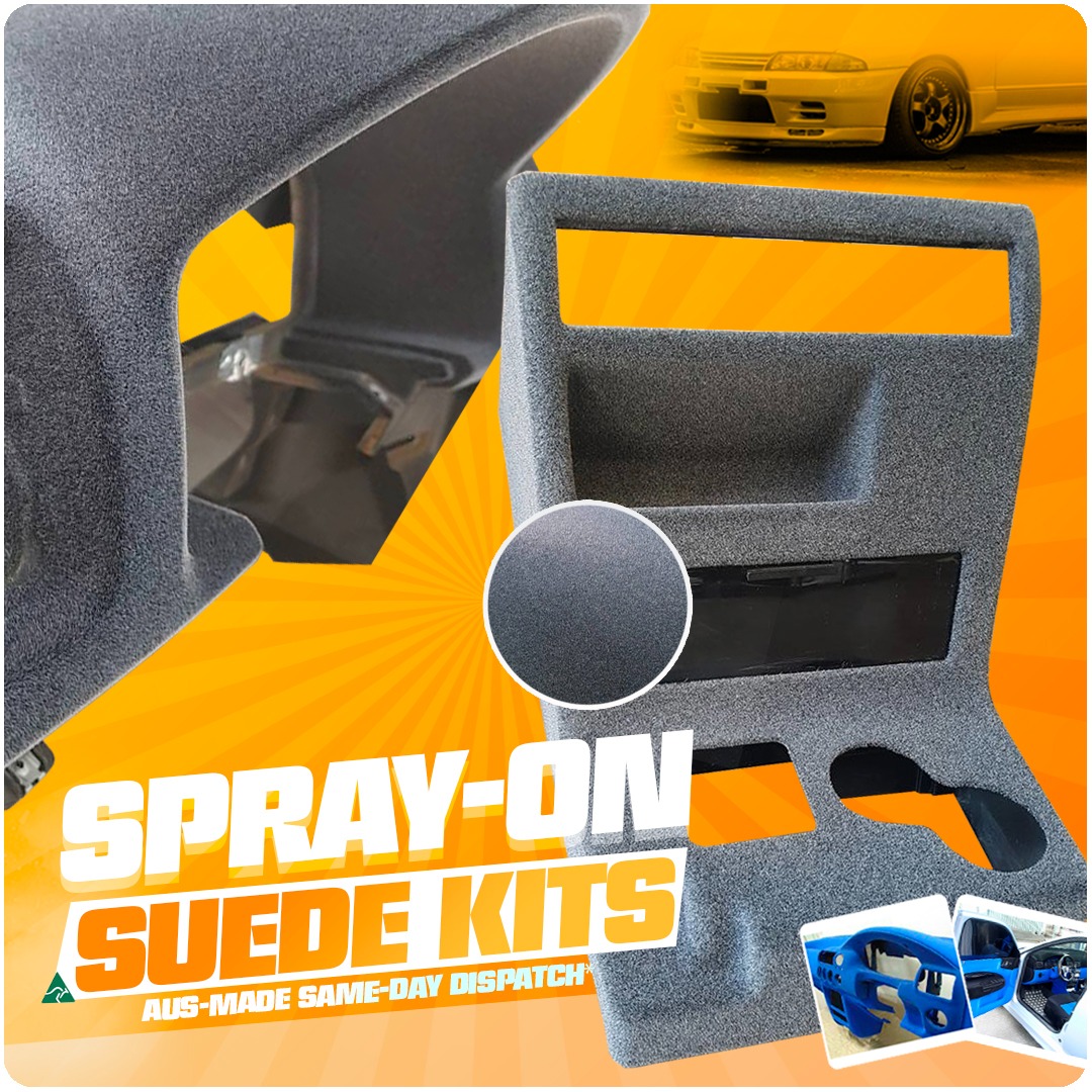 Flock Industries Facebook ad: Spray-On Suede Kits | Store Wide Sale
