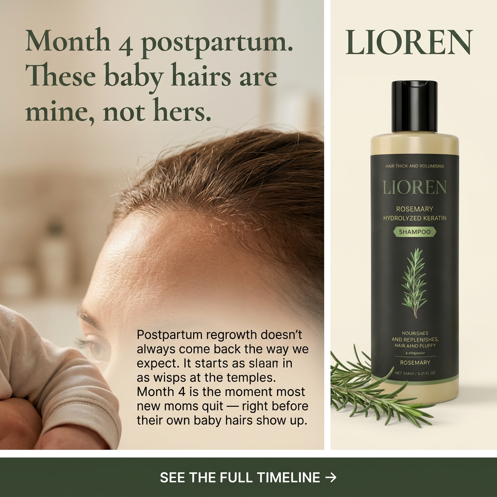 Lioren Facebook ad: For Moms 3-8 Months Postpartum
