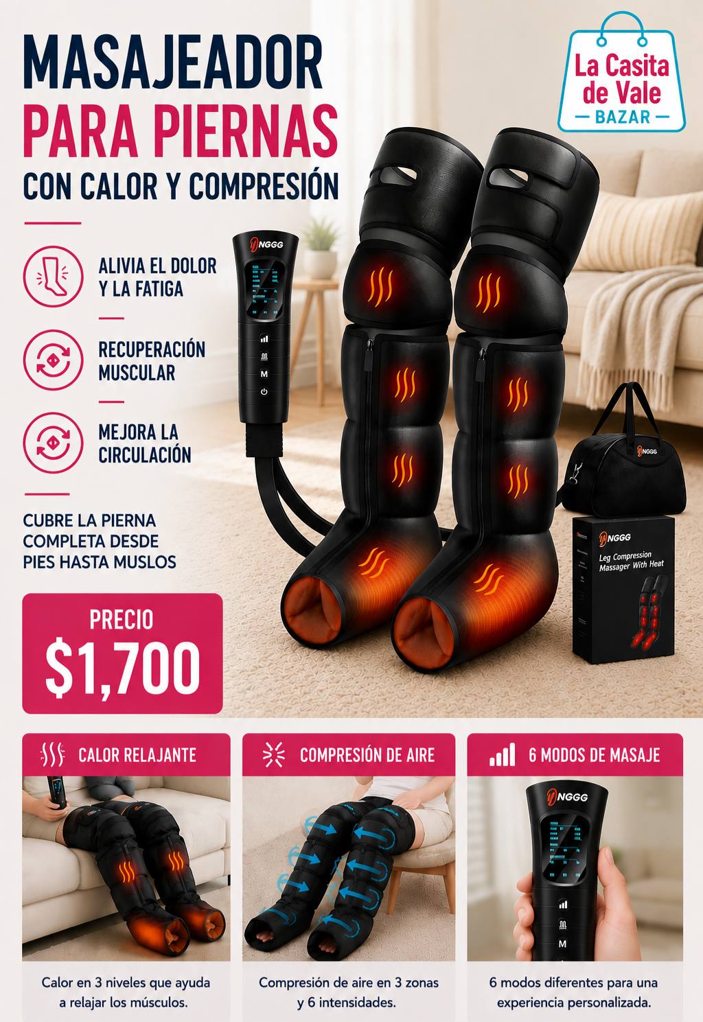 Bazar la Casita de Vale Facebook ad: Encuentra gran variedad de artículos para tu hogar…