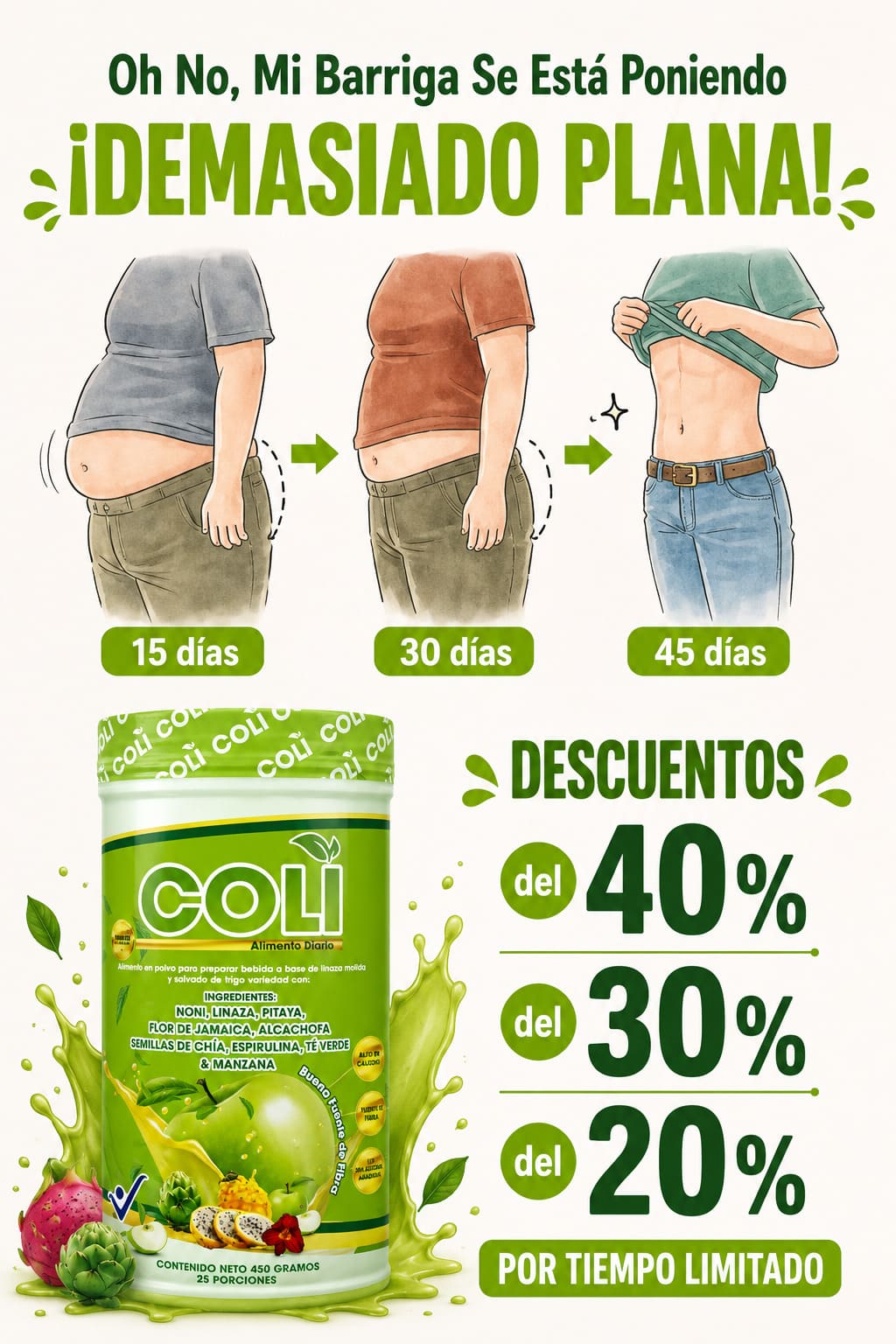 js store Facebook ad: Miles de clientes lo comprueban