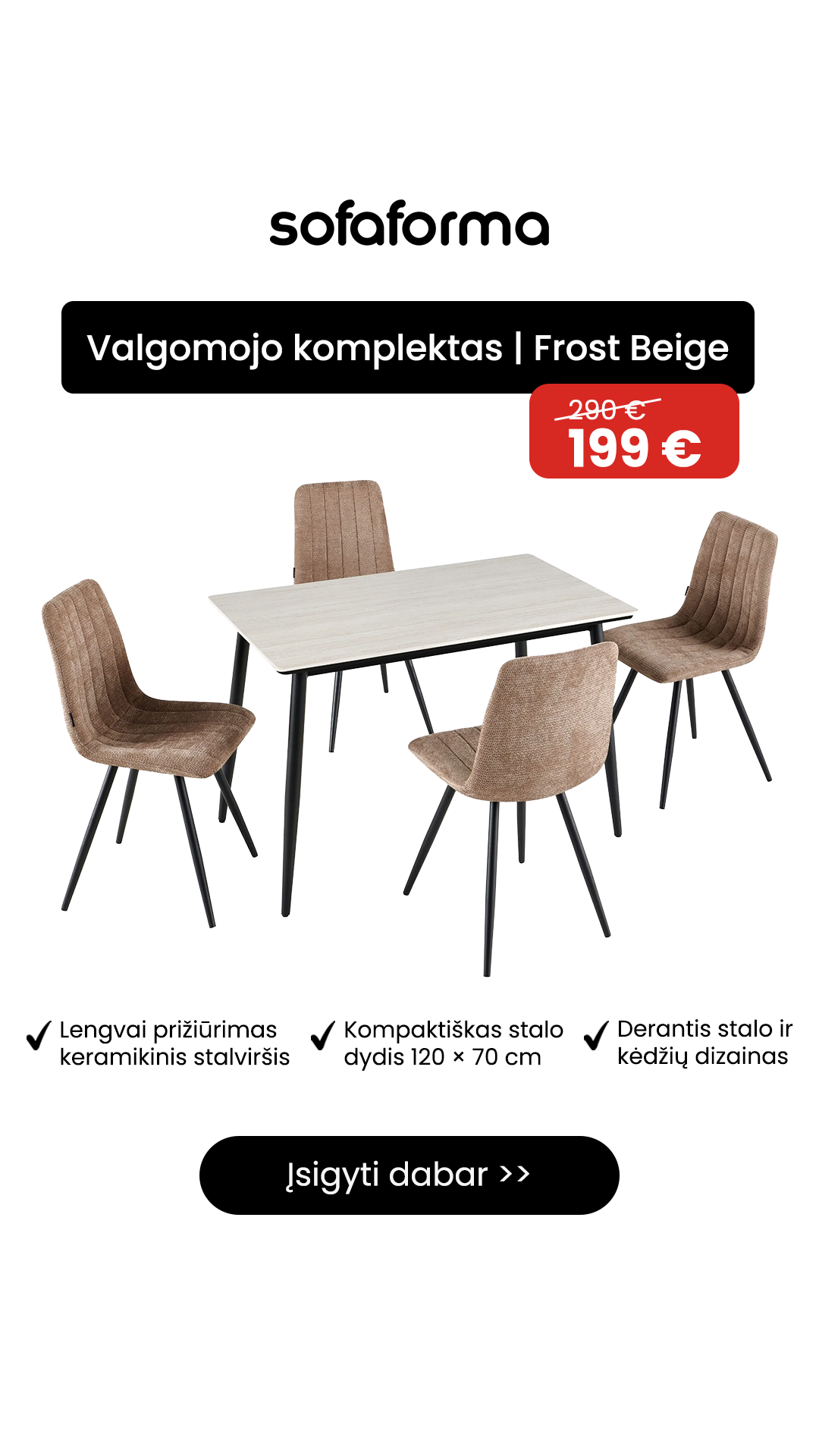 Sofaforma Facebook ad