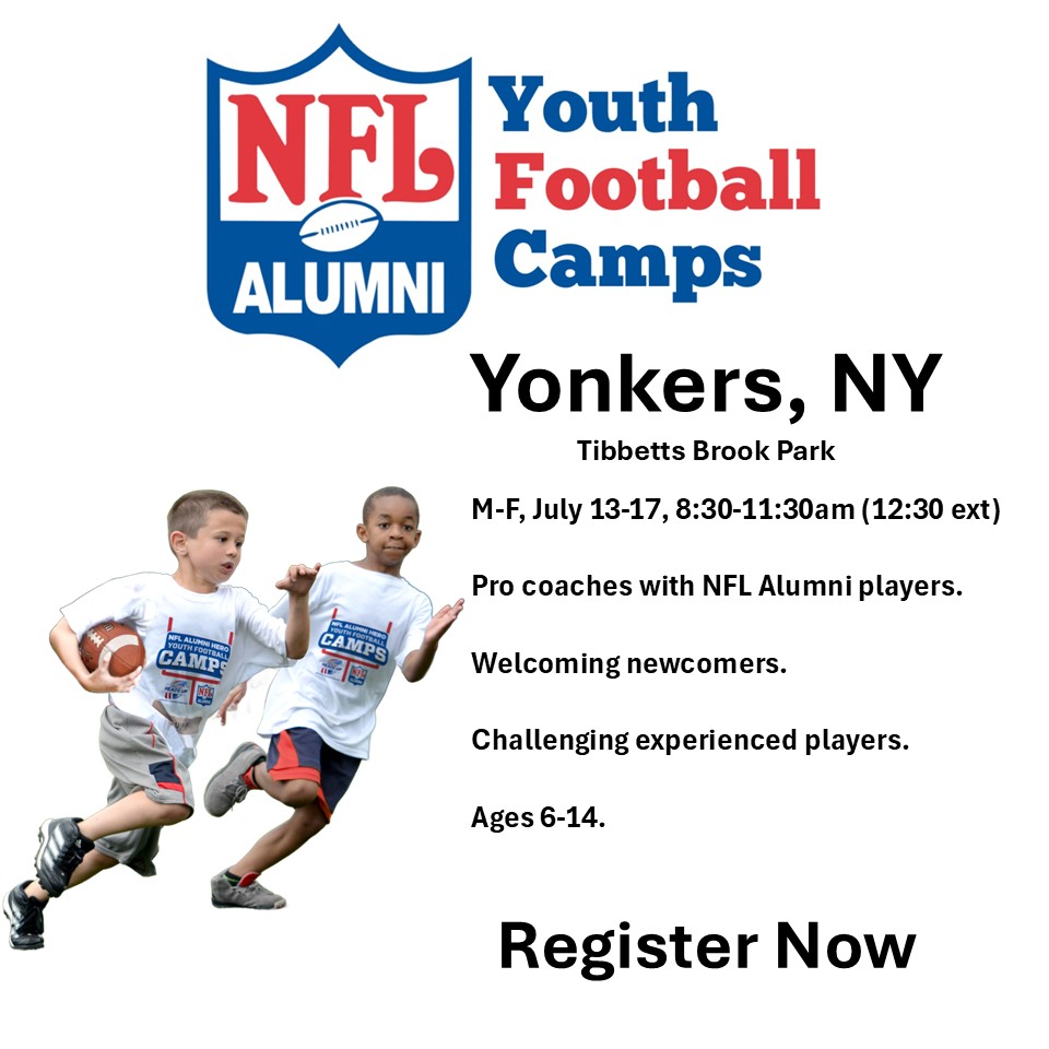 New York NFL Alumni Youth Football Camps Facebook ad