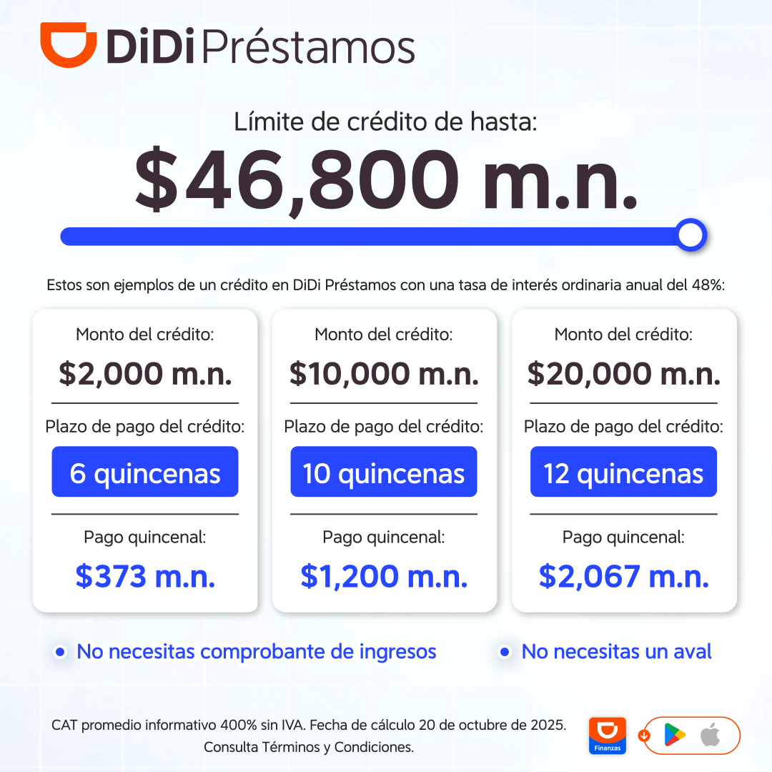 DiDi Préstamos Facebook ad