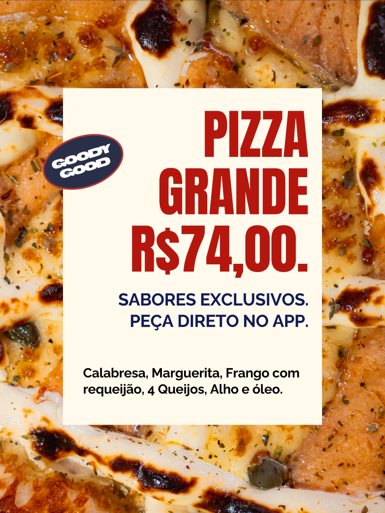 Goody Good Pizza Delivery Facebook ad: Goody Good