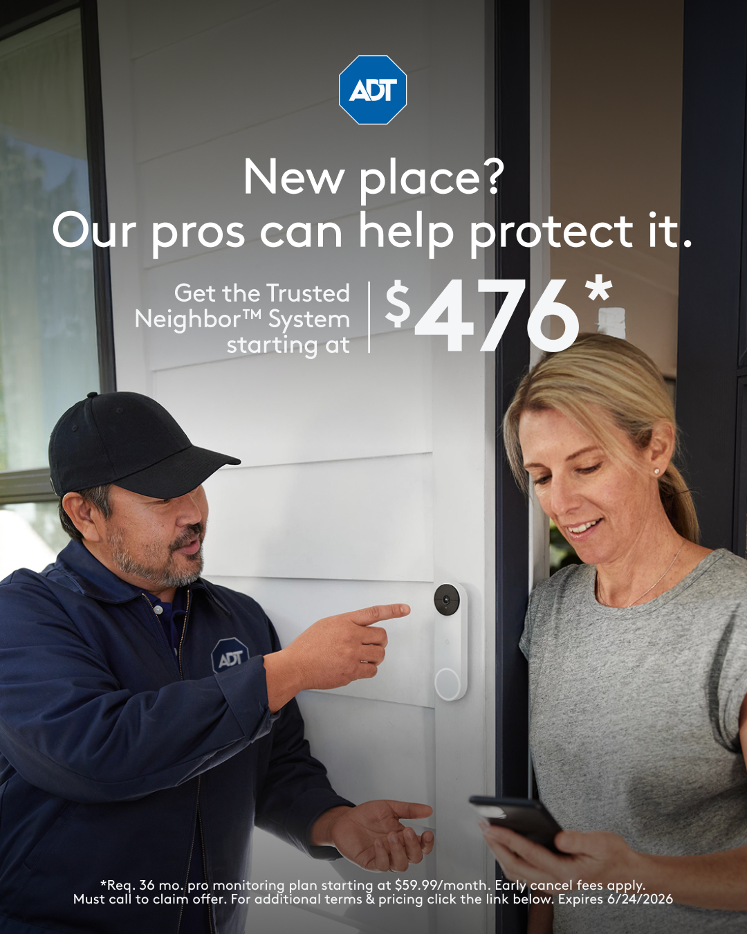 ADT Facebook ad
