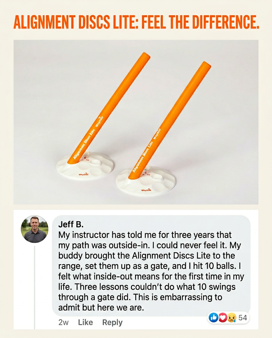 WhyGolf Facebook ad