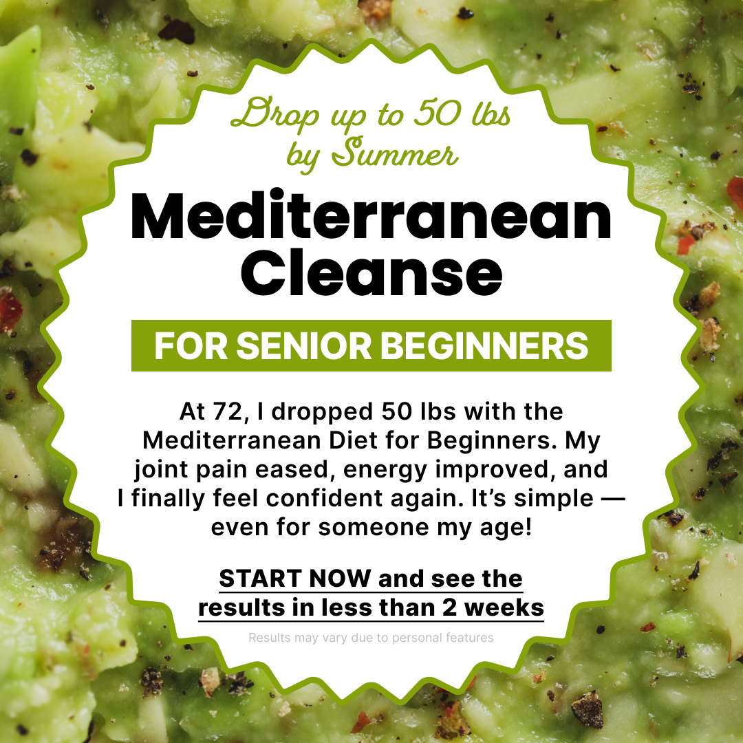 Mediterranean Diet for Beginners Facebook ad: It Only Takes 2 Weeks to Make a Difference