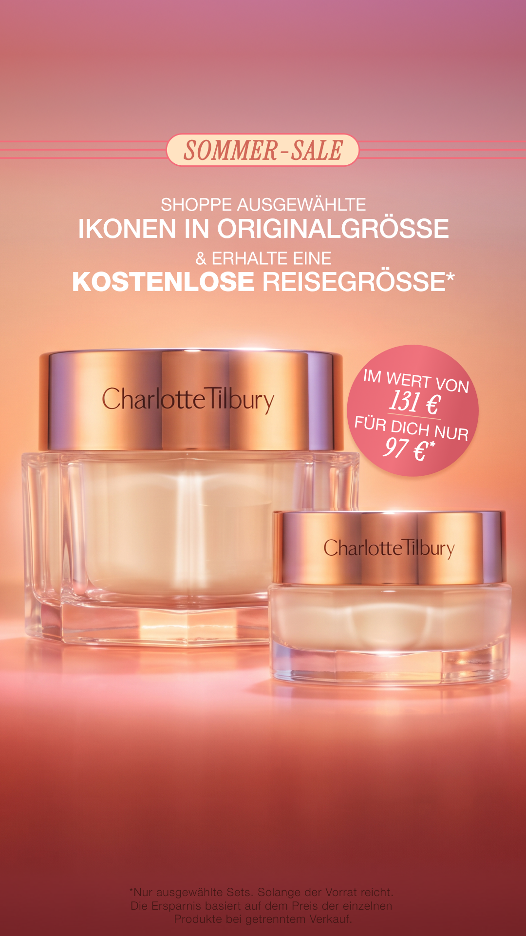 Charlotte Tilbury Facebook ad