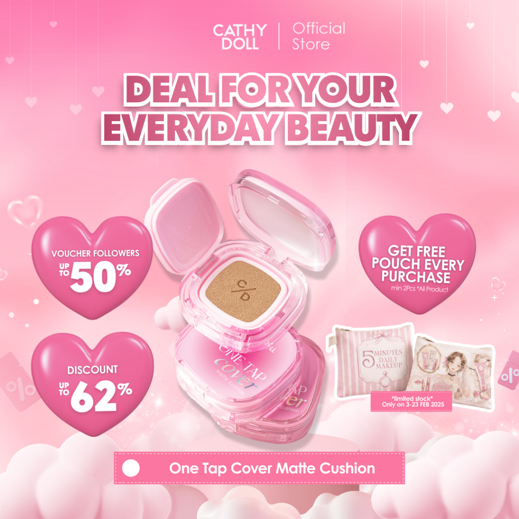 Cathydoll Indonesia Facebook ad from Feb 3, 2026
