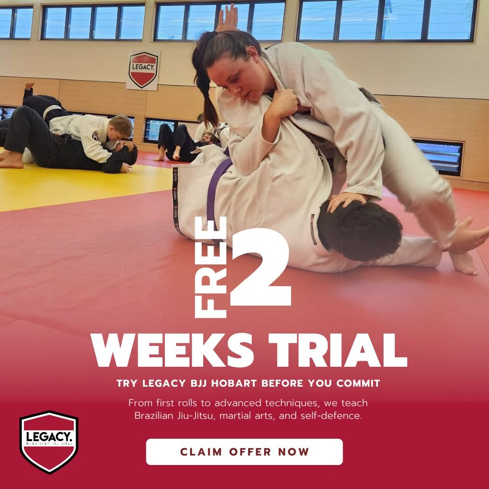 Legacy BJJ Hobart Facebook ad
