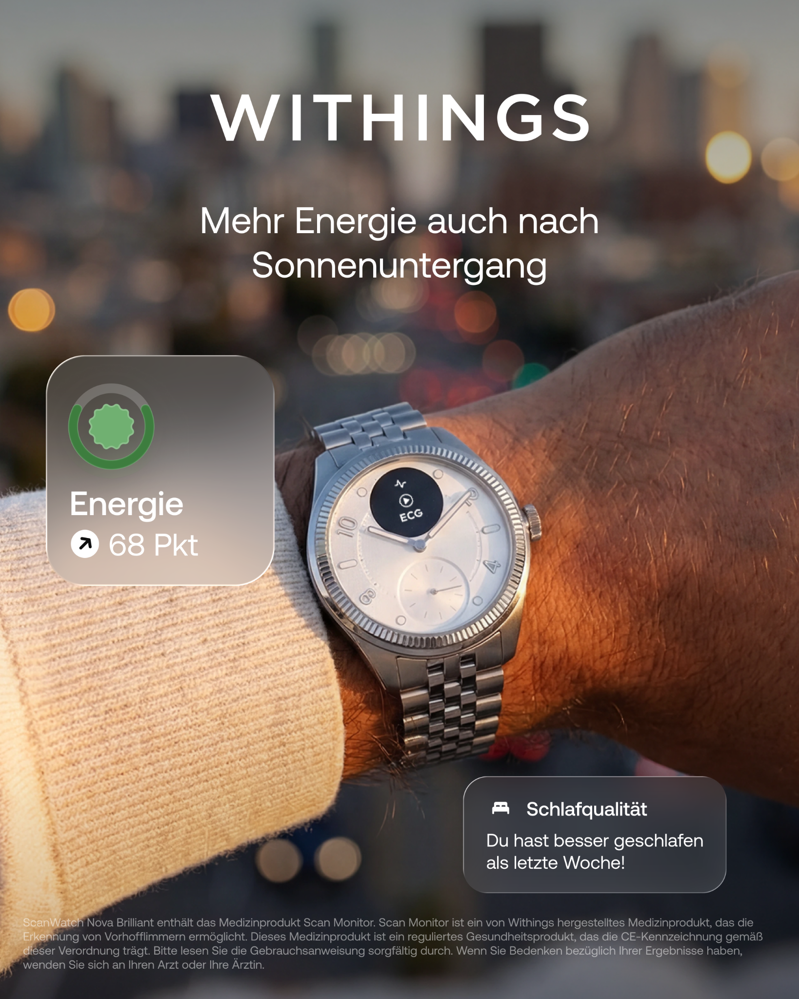 Withings Facebook ad: 10 Millionen installierte Geräte weltweit
