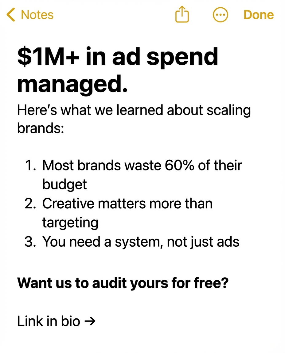 Loud Mouth Agency Facebook ad