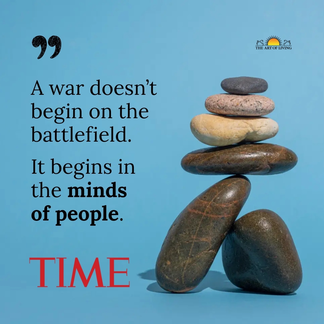 The Art of Living Facebook ad